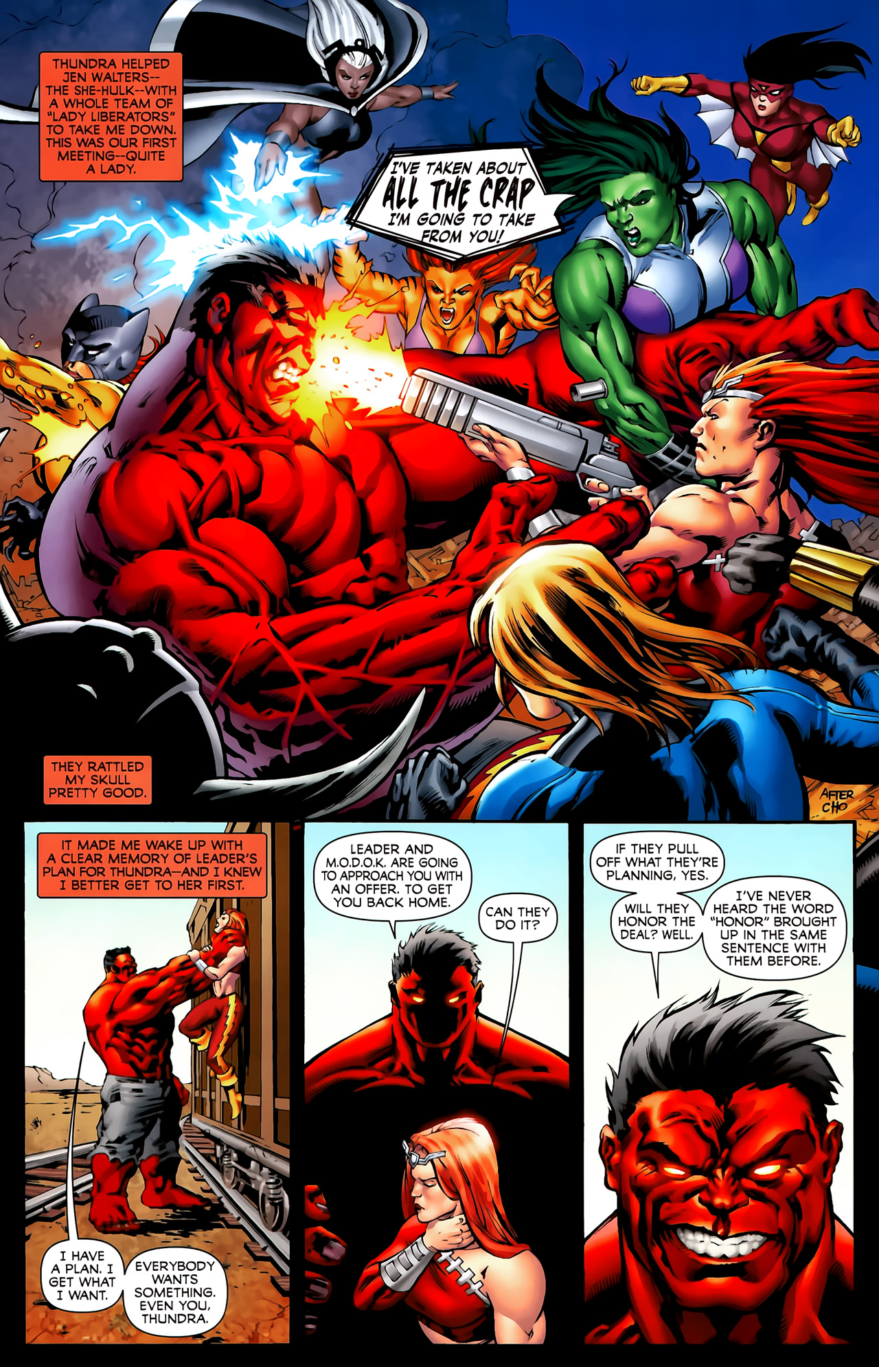 Read online Fall of the Hulks: Red Hulk comic -  Issue #2 - 8