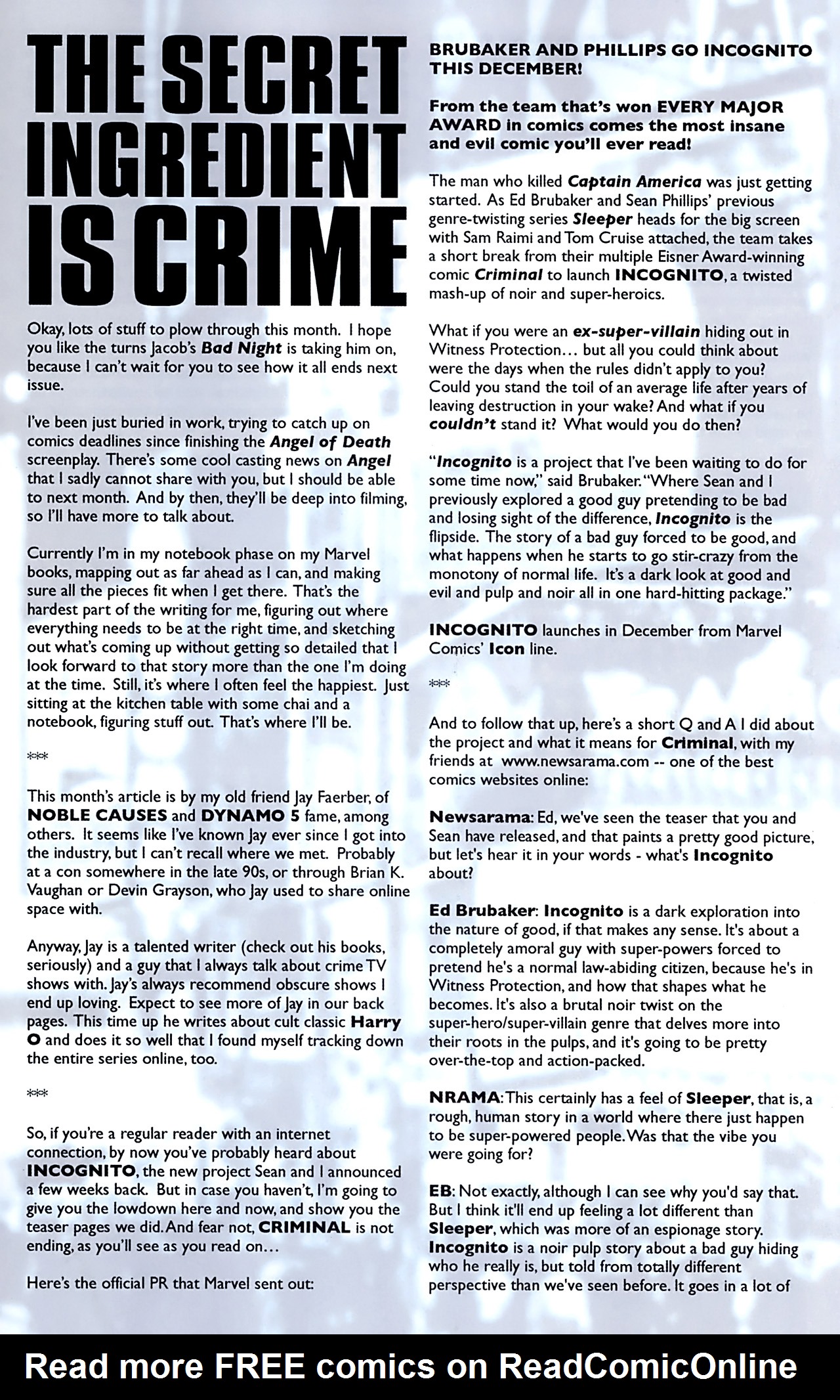 Read online Criminal (2008) comic -  Issue #6 - 29