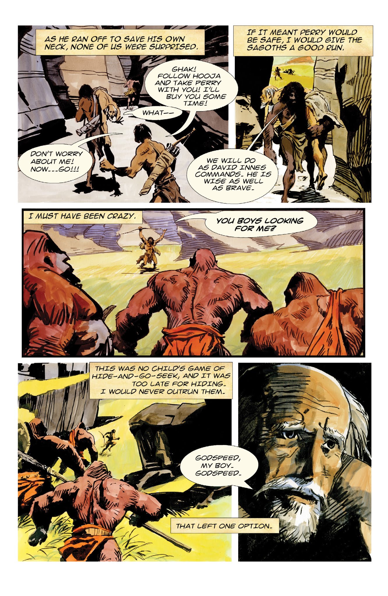 Read online Edgar Rice Burroughs' At the Earth's Core comic -  Issue # TPB - 79