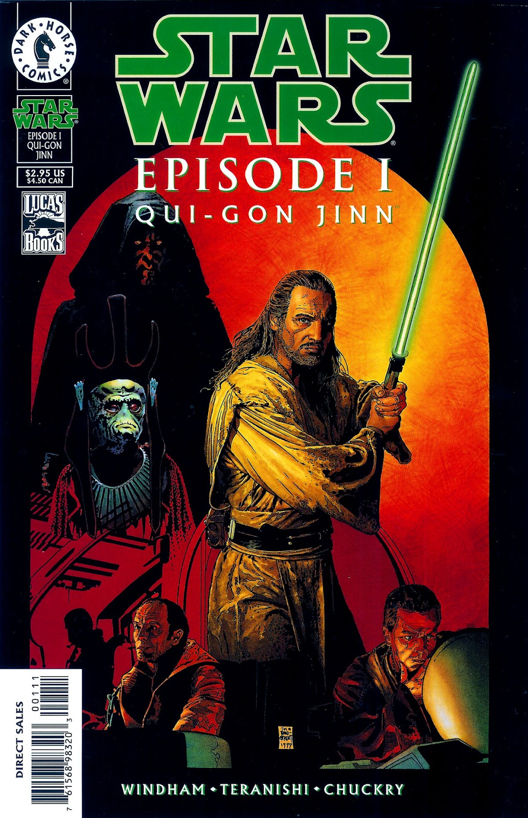 <{ $series->title }} issue Issue - Qui-Gon Jinn - Page 1