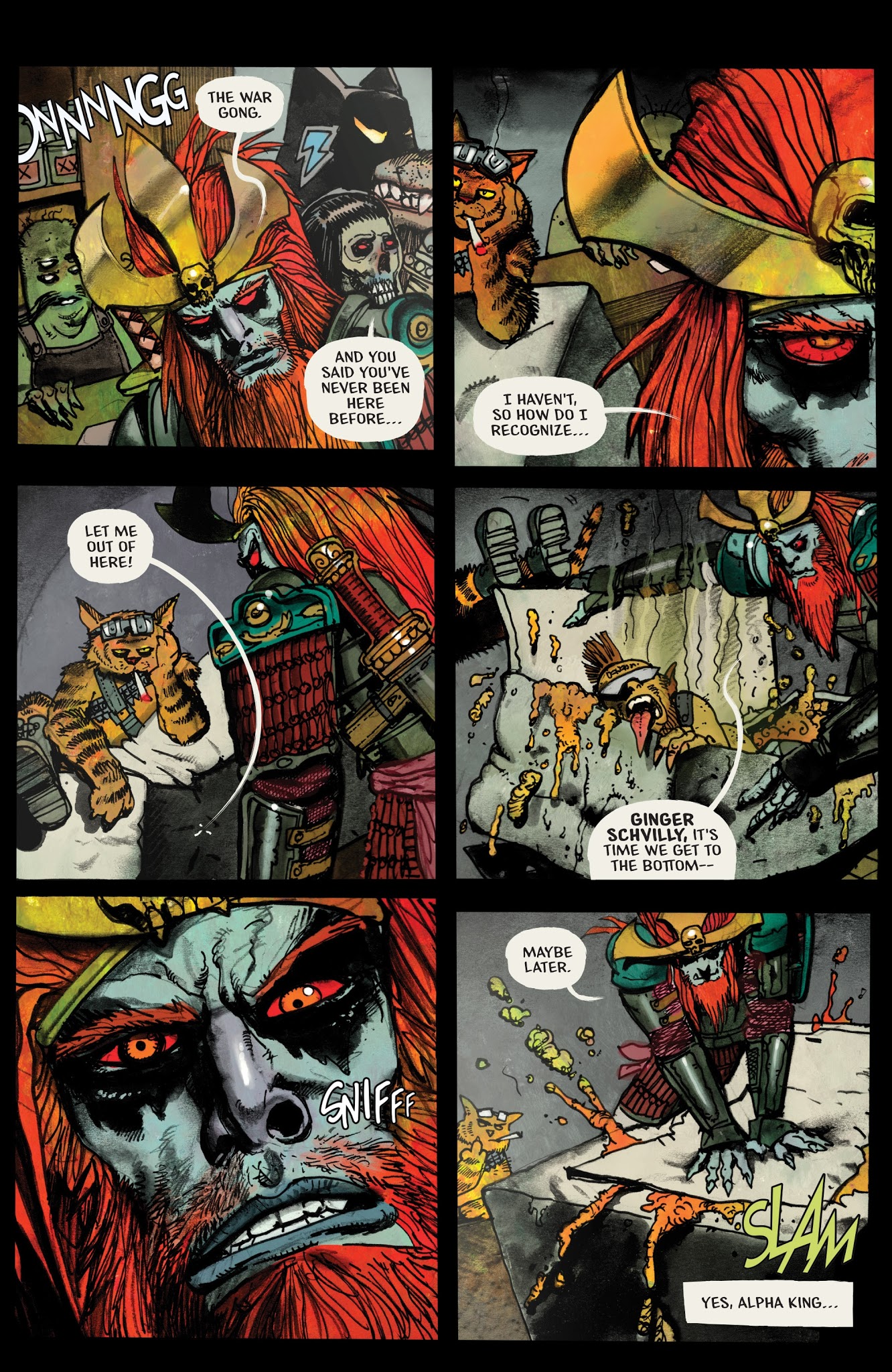 Read online 3 Floyds: Alpha King comic -  Issue #4 - 8