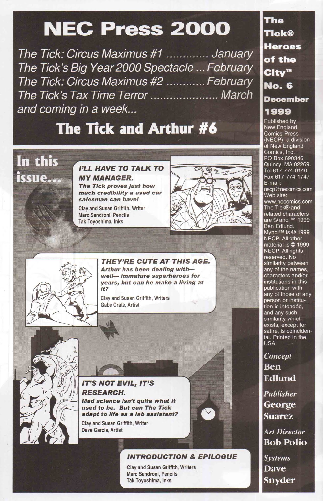 Read online The Tick: Heroes of the City comic -  Issue #6 - 2