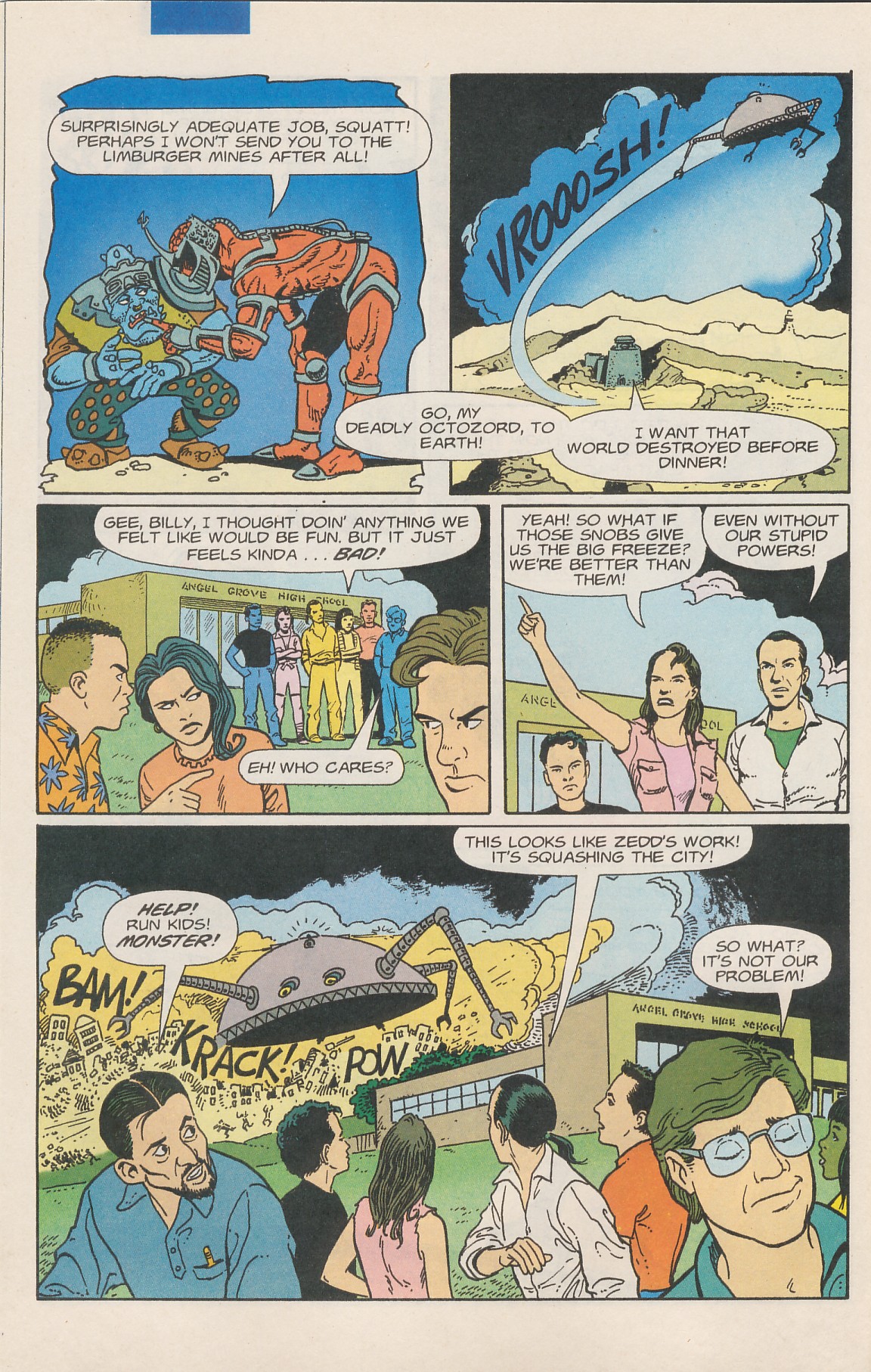 Read online Saban's Mighty Morphin Power Rangers (1995) comic -  Issue #3 - 16