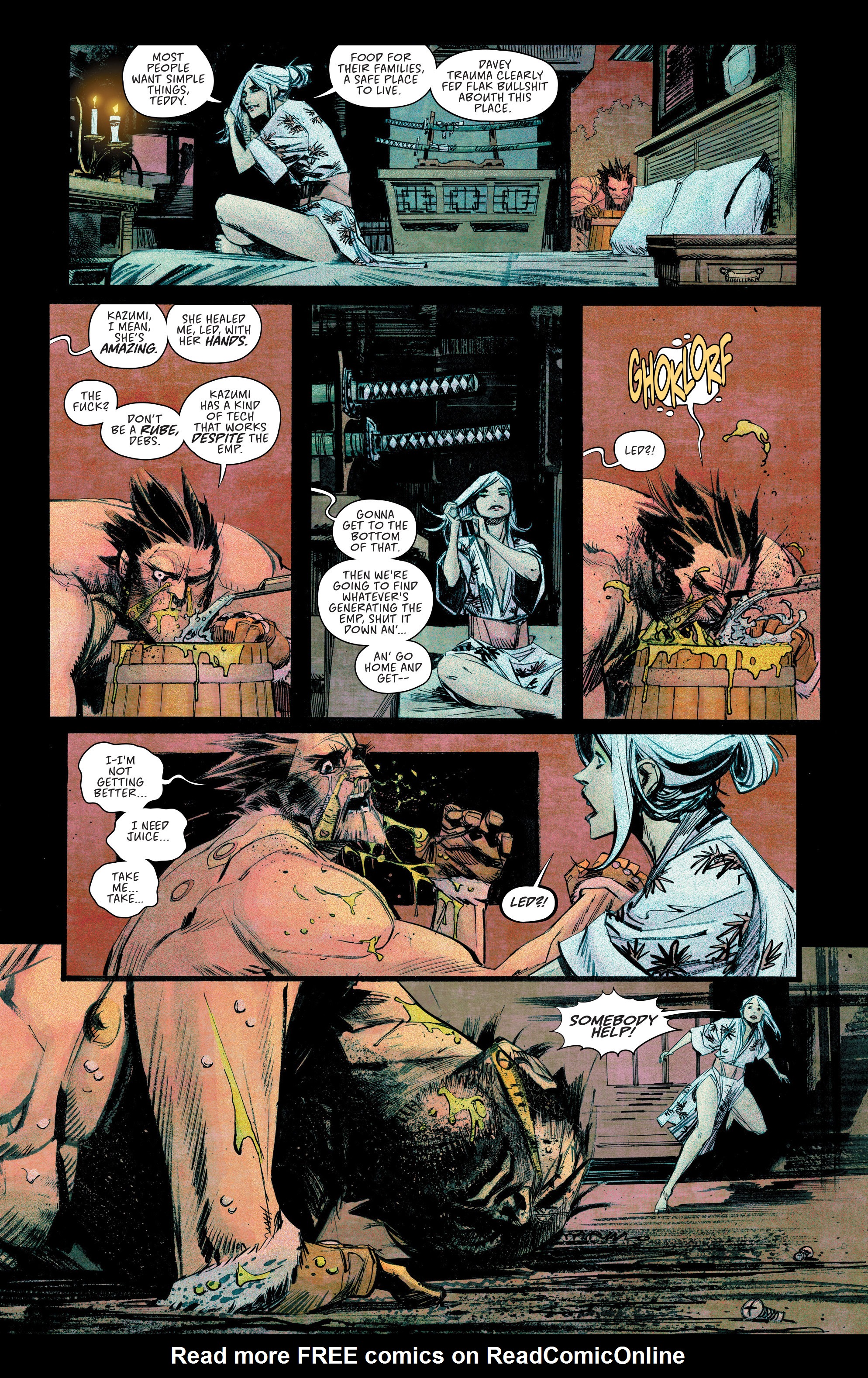 Read online Tokyo Ghost comic -  Issue #3 - 11