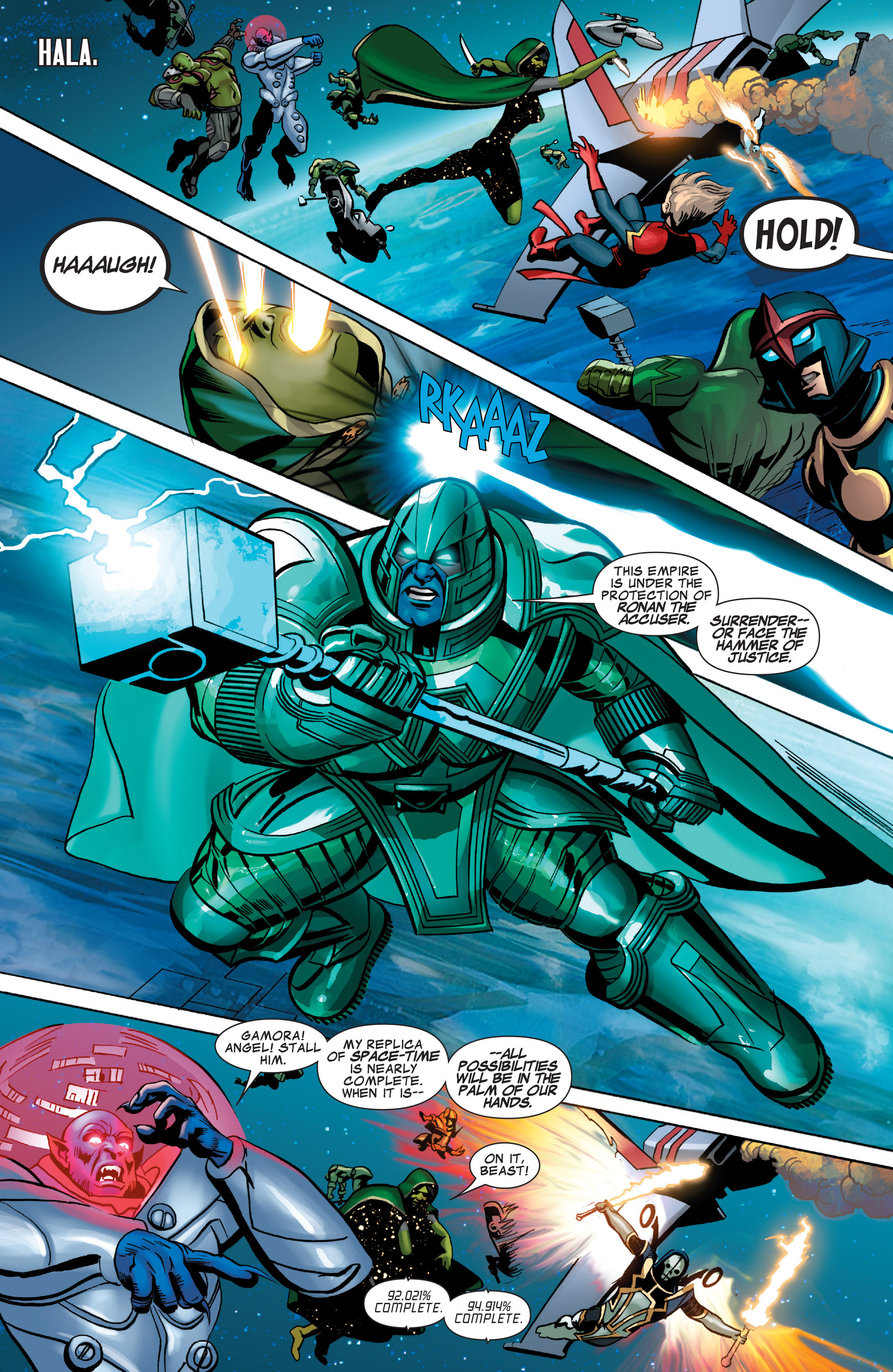 Read online Guardians of the Galaxy and X-Men: The Black Vortex comic -  Issue # TPB (Part 2) - 28