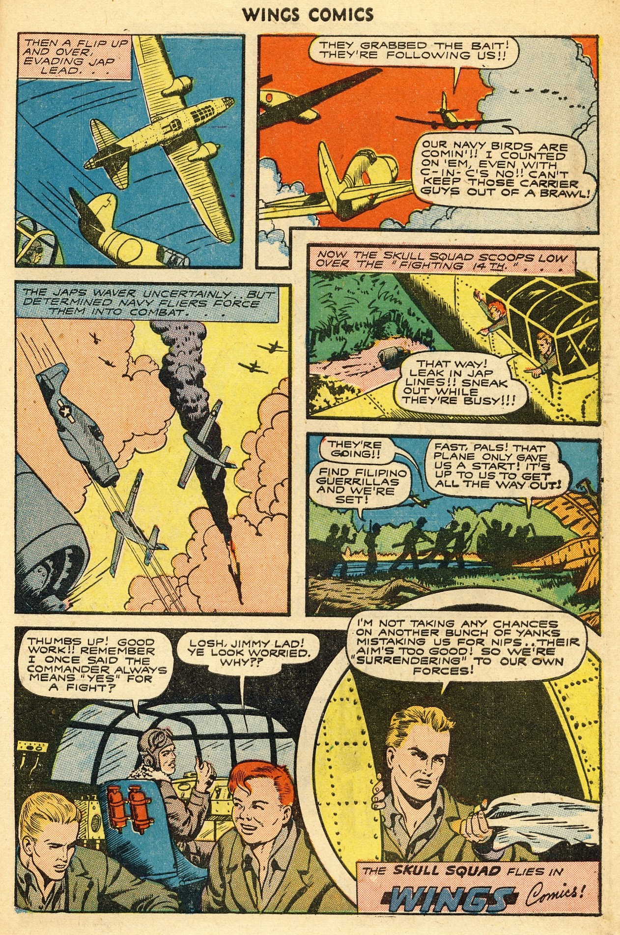 Read online Wings Comics comic -  Issue #60 - 27