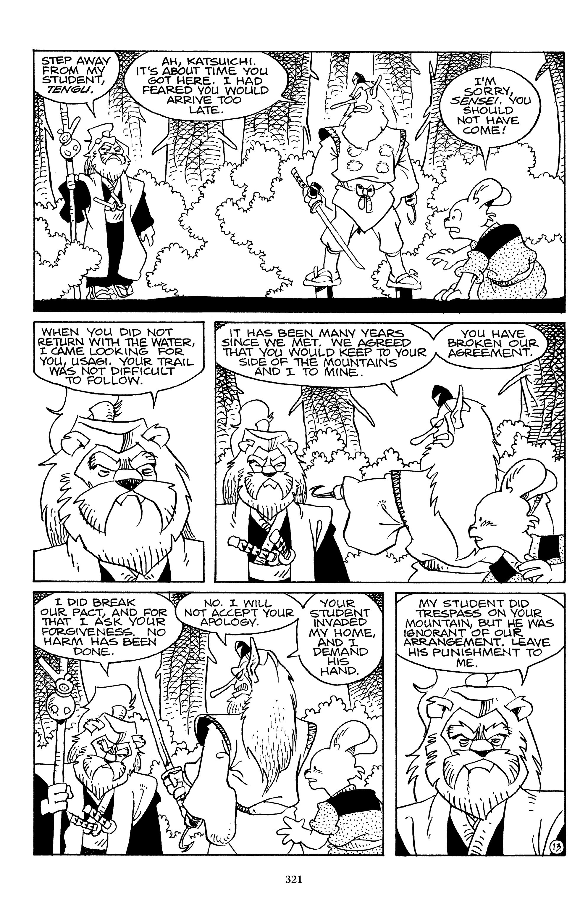 Read online The Usagi Yojimbo Saga comic -  Issue # TPB 4 - 318