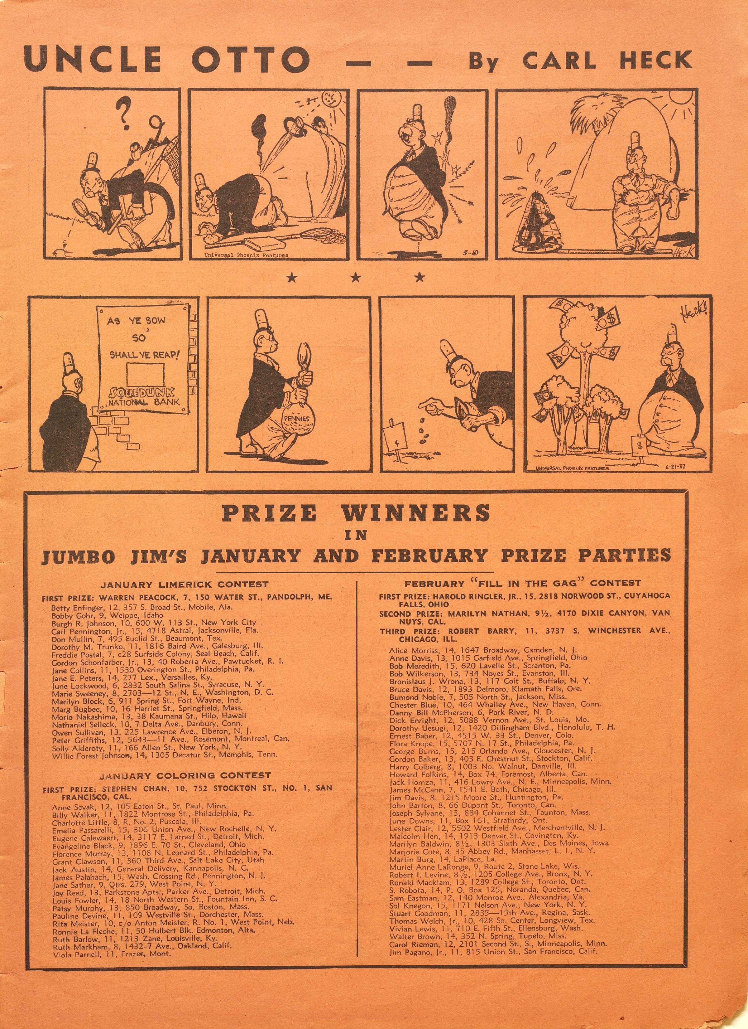 Read online Jumbo Comics comic -  Issue #8 - 11