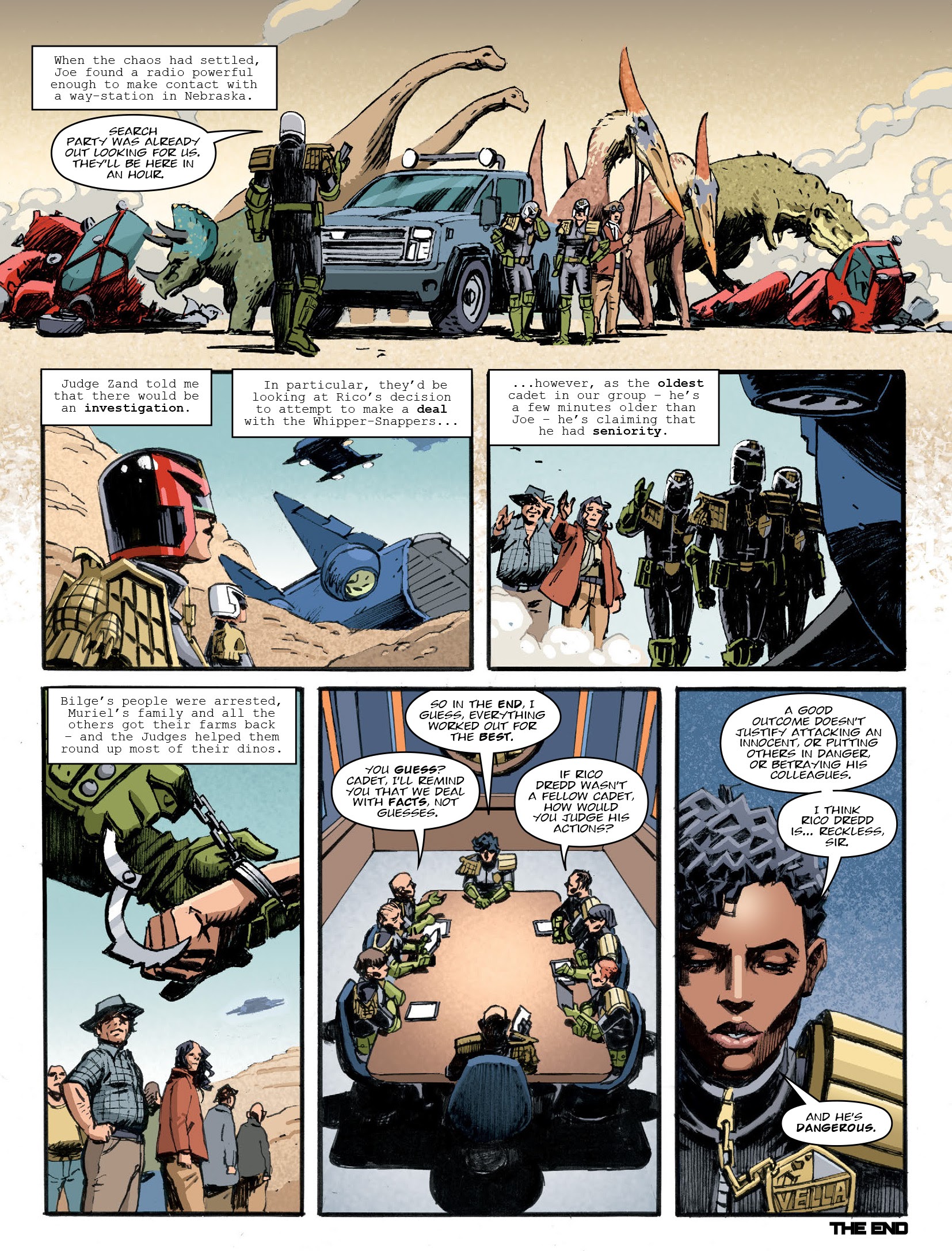 Read online 2000 AD comic -  Issue #2206 - 14