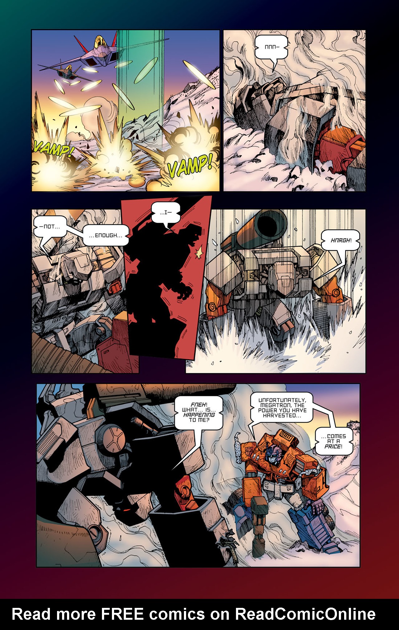 Read online The Transformers: Escalation comic -  Issue #6 - 21