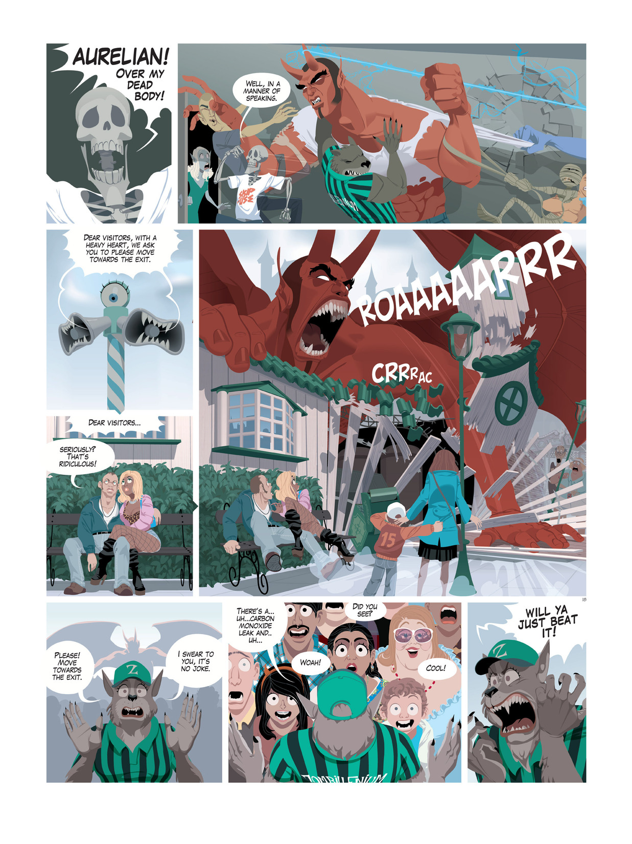 Read online Zombillenium comic -  Issue # TPB 3 - 22