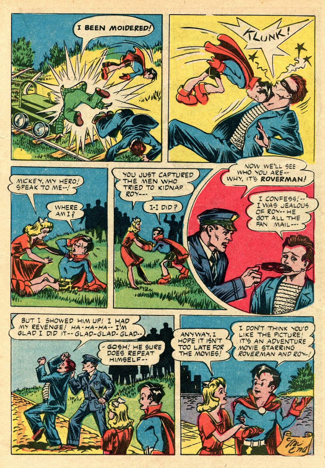 Captain Aero Comics issue 23 - Page 23