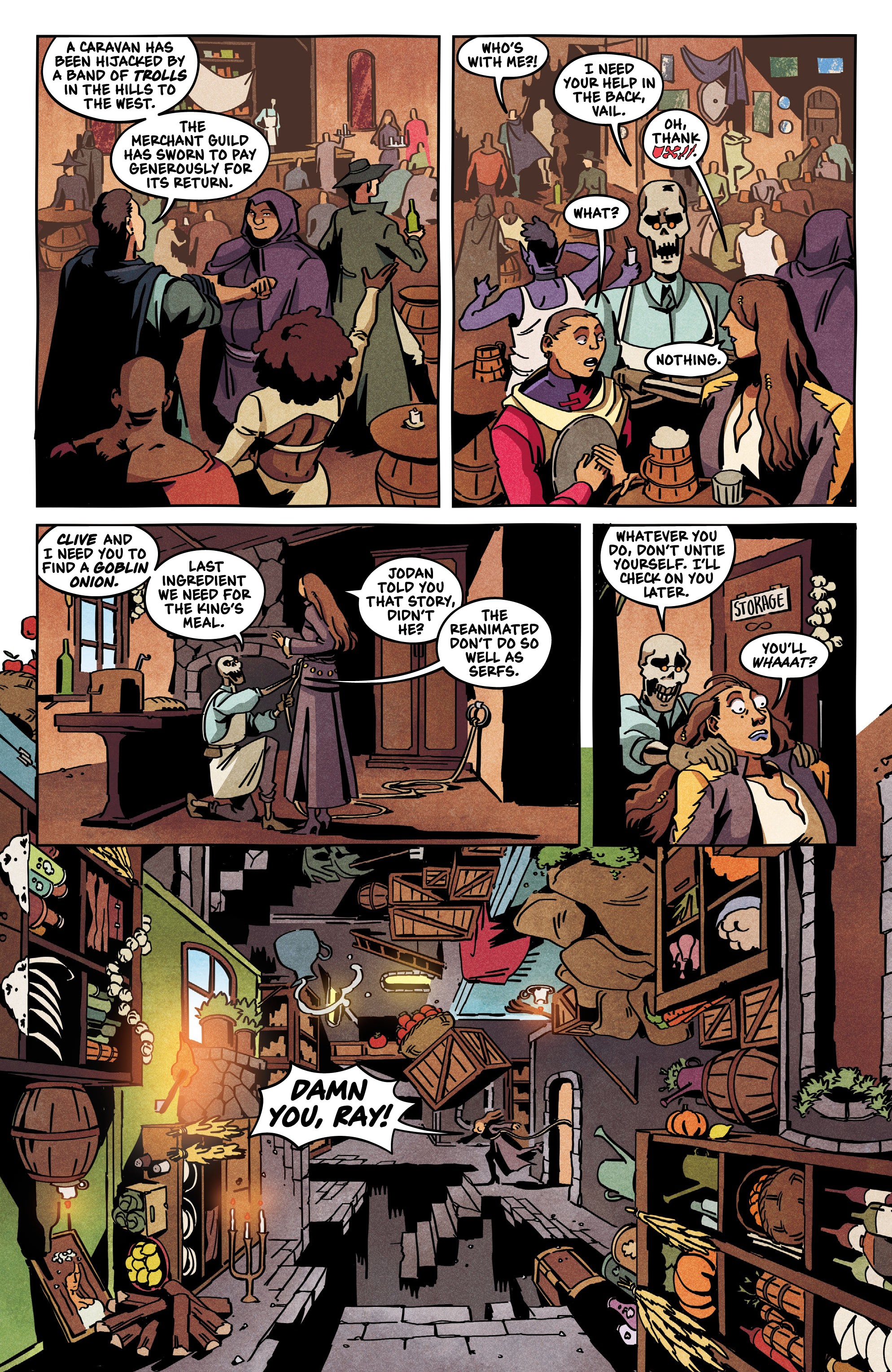 Read online Quests Aside comic -  Issue #1 - 18