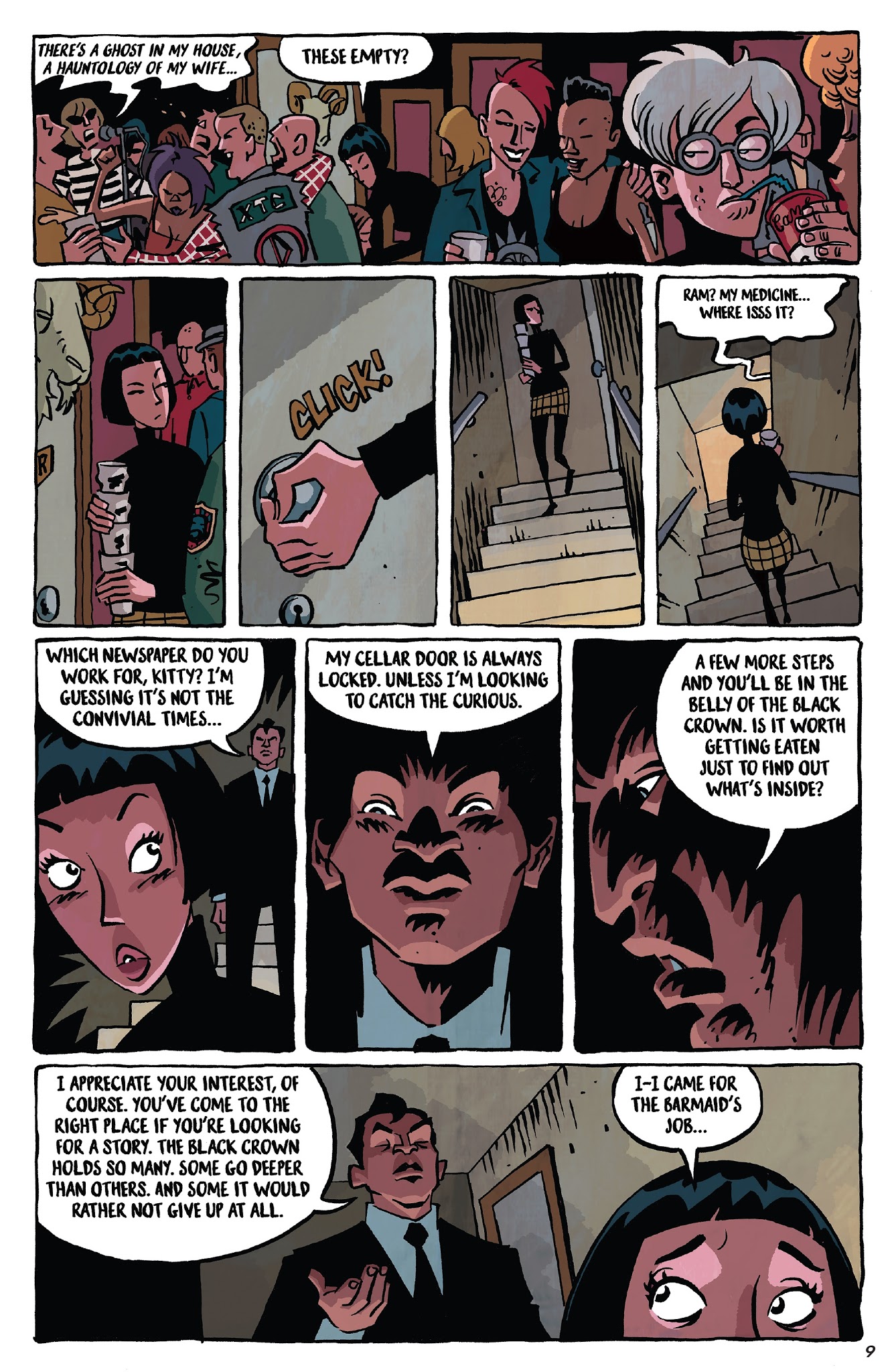 Read online Black Crown Quarterly comic -  Issue #1 - 10