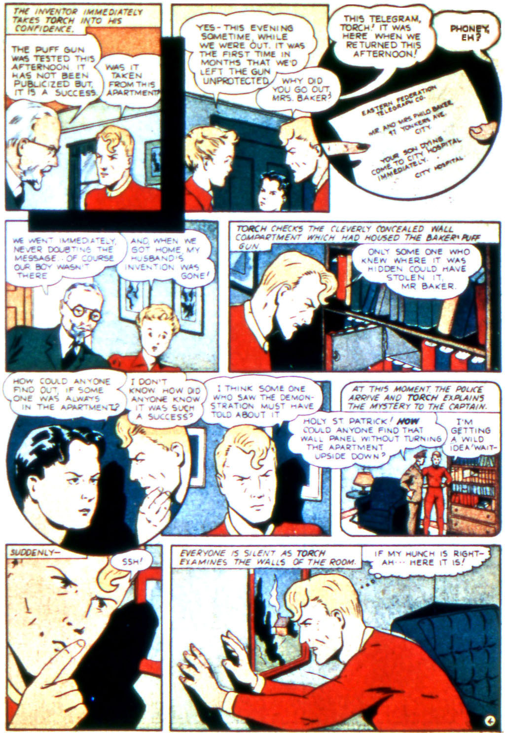 Read online The Human Torch (1940) comic -  Issue #11 - 27