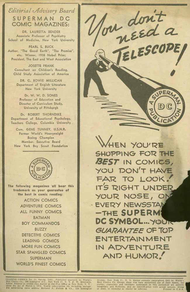 Read online Leading Comics comic -  Issue #14 - 2