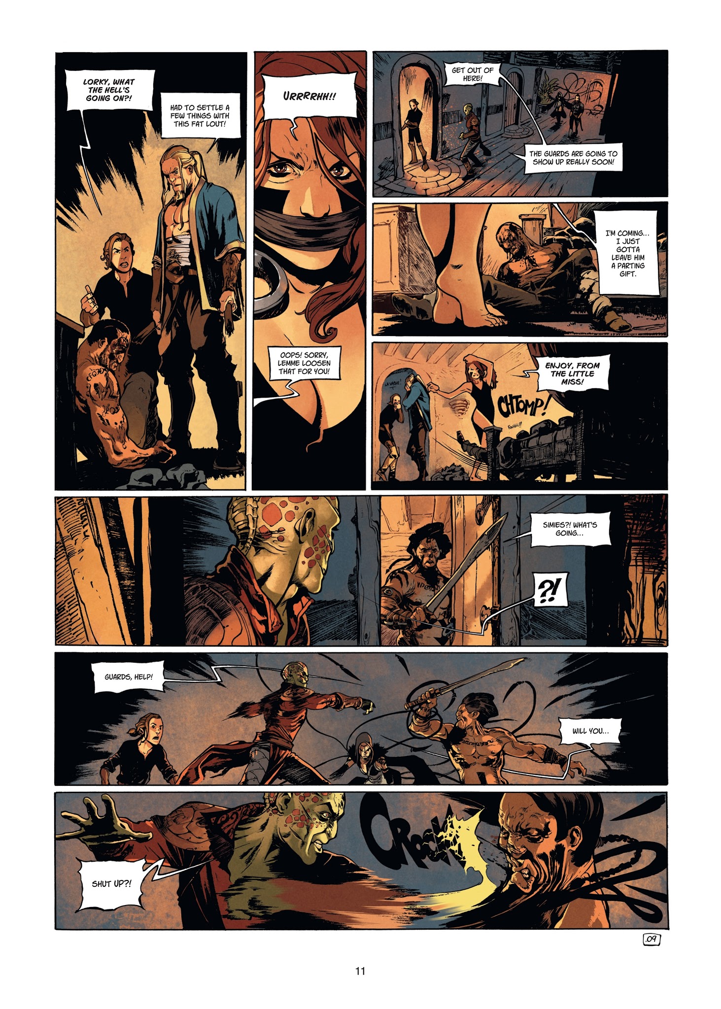 Read online Angor comic -  Issue #4 - 11