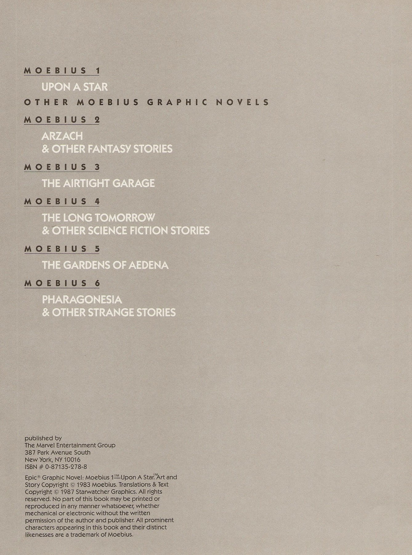 Read online Epic Graphic Novel: Moebius comic -  Issue # TPB 1 - 4