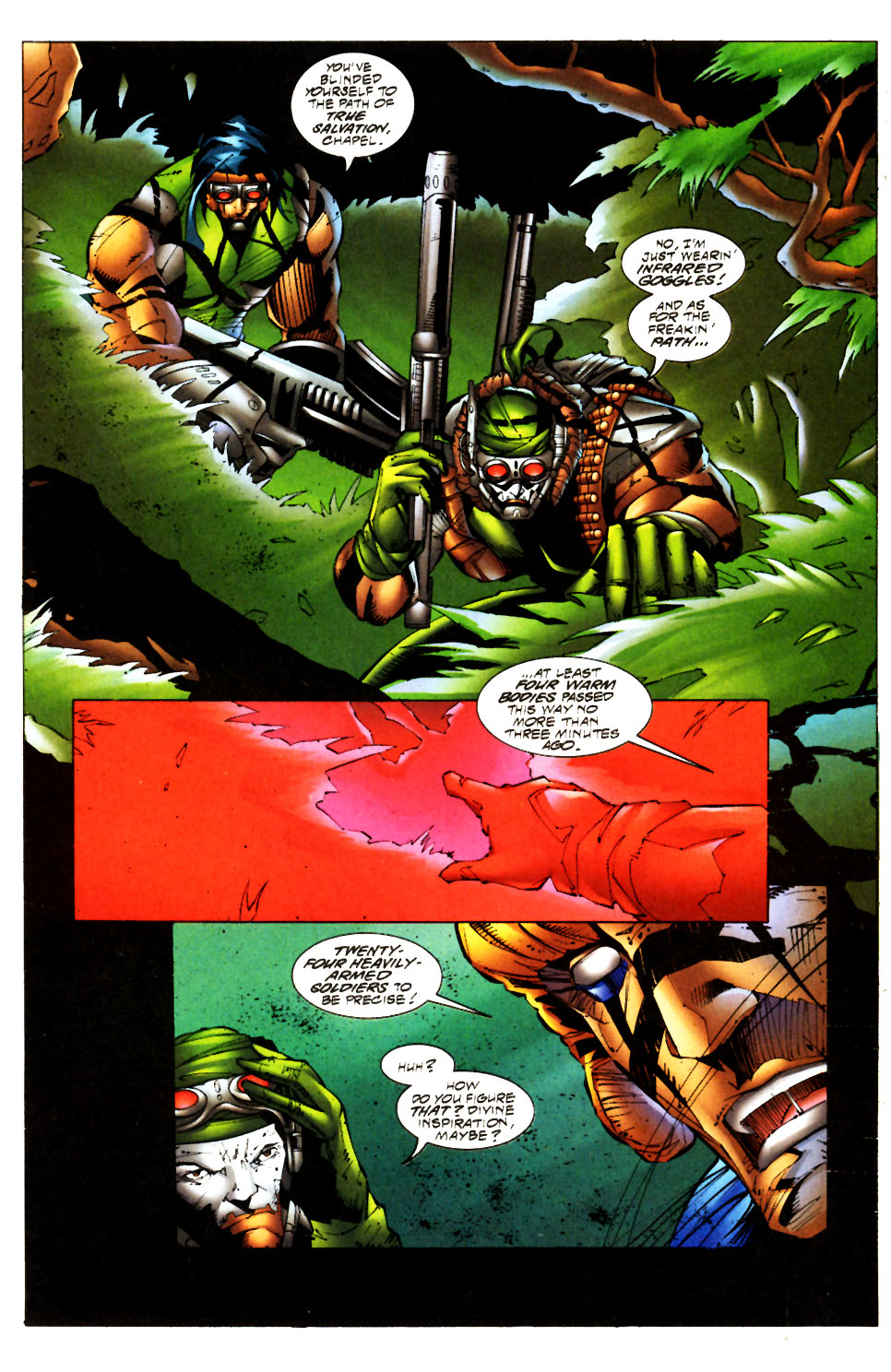 Read online Prophet/Chapel: Super Soldiers comic -  Issue #1 - 13