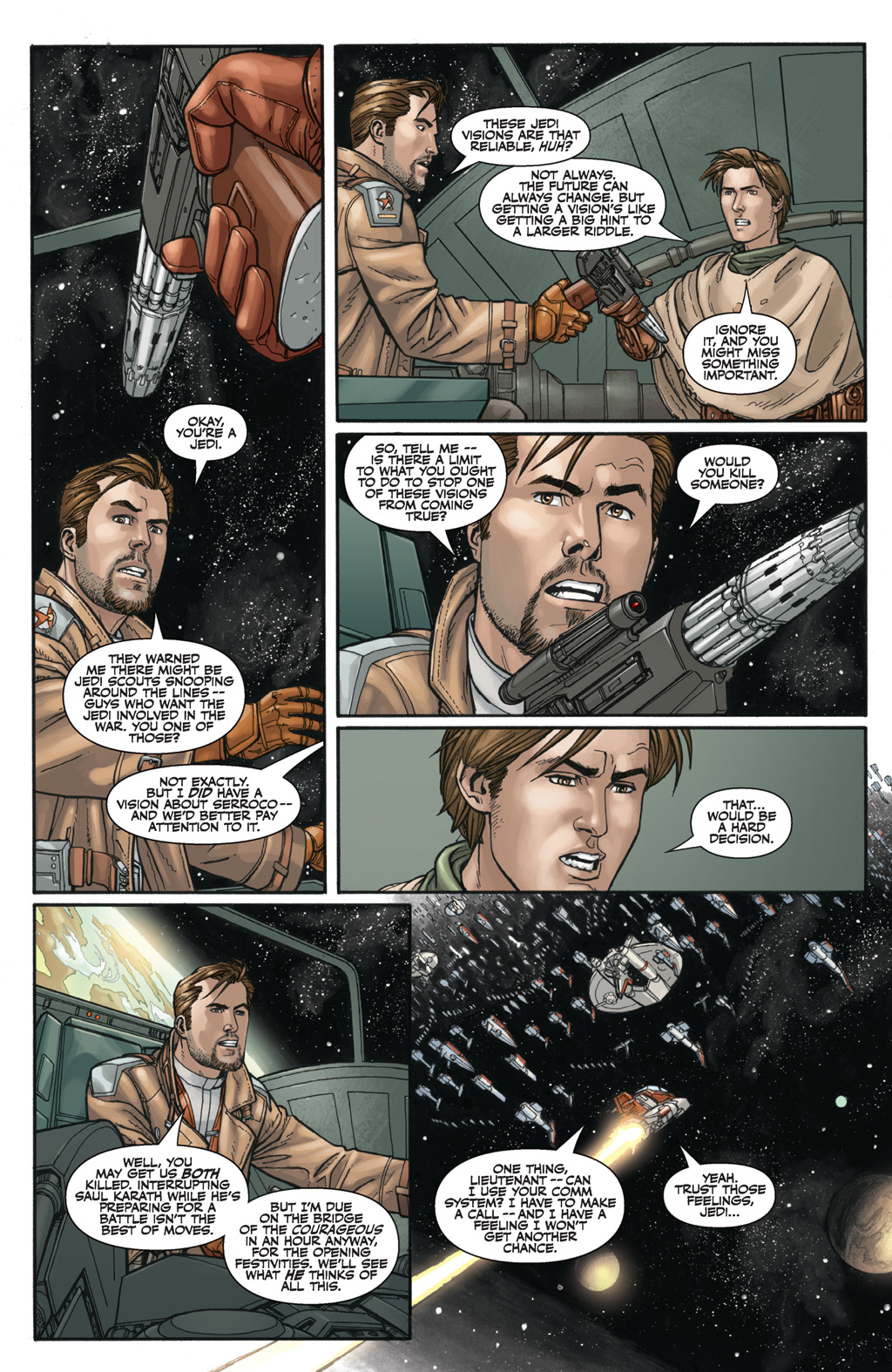 Read online Star Wars: Knights Of The Old Republic comic -  Issue #15 - 7