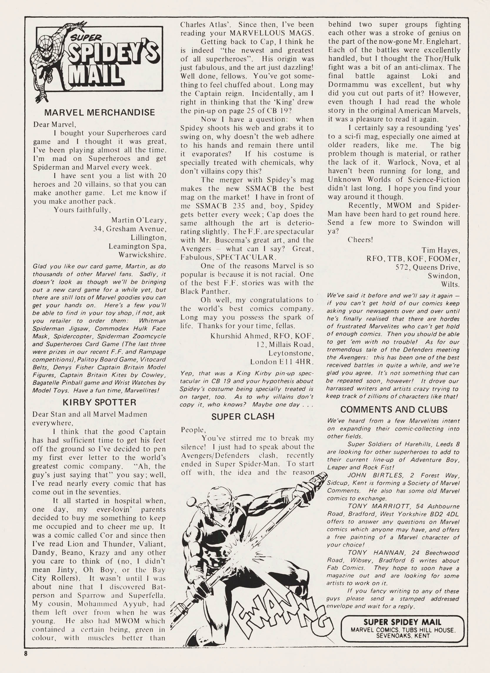 Read online Super Spider-Man and Captain Britain comic -  Issue #248 - 8