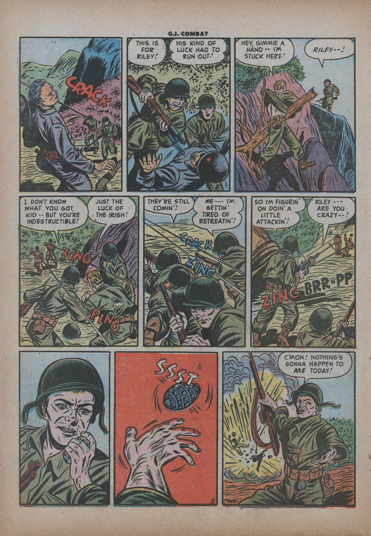 Read online G.I. Combat (1952) comic -  Issue #21 - 16