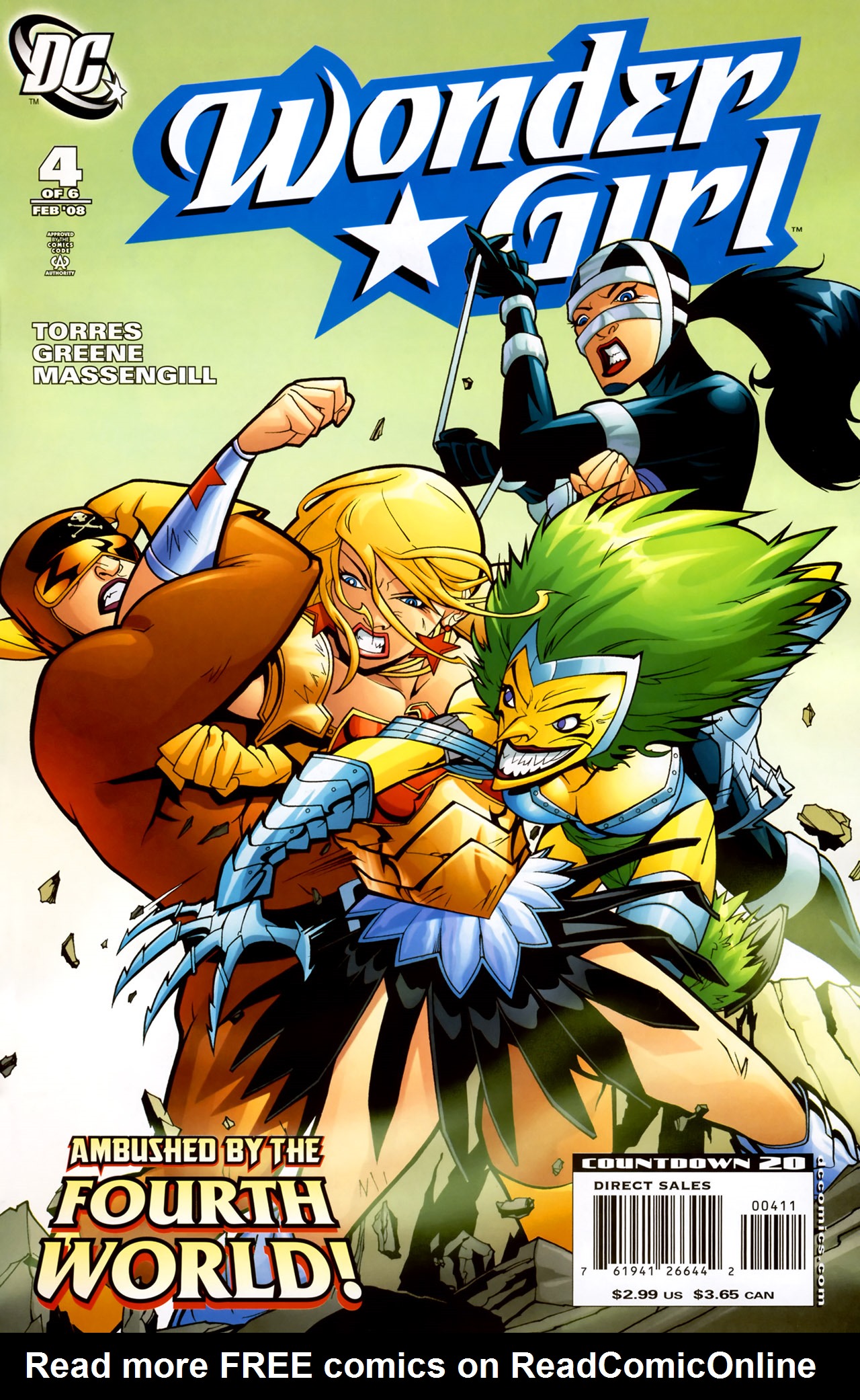 Read online Wonder Girl (2007) comic -  Issue #4 - 1