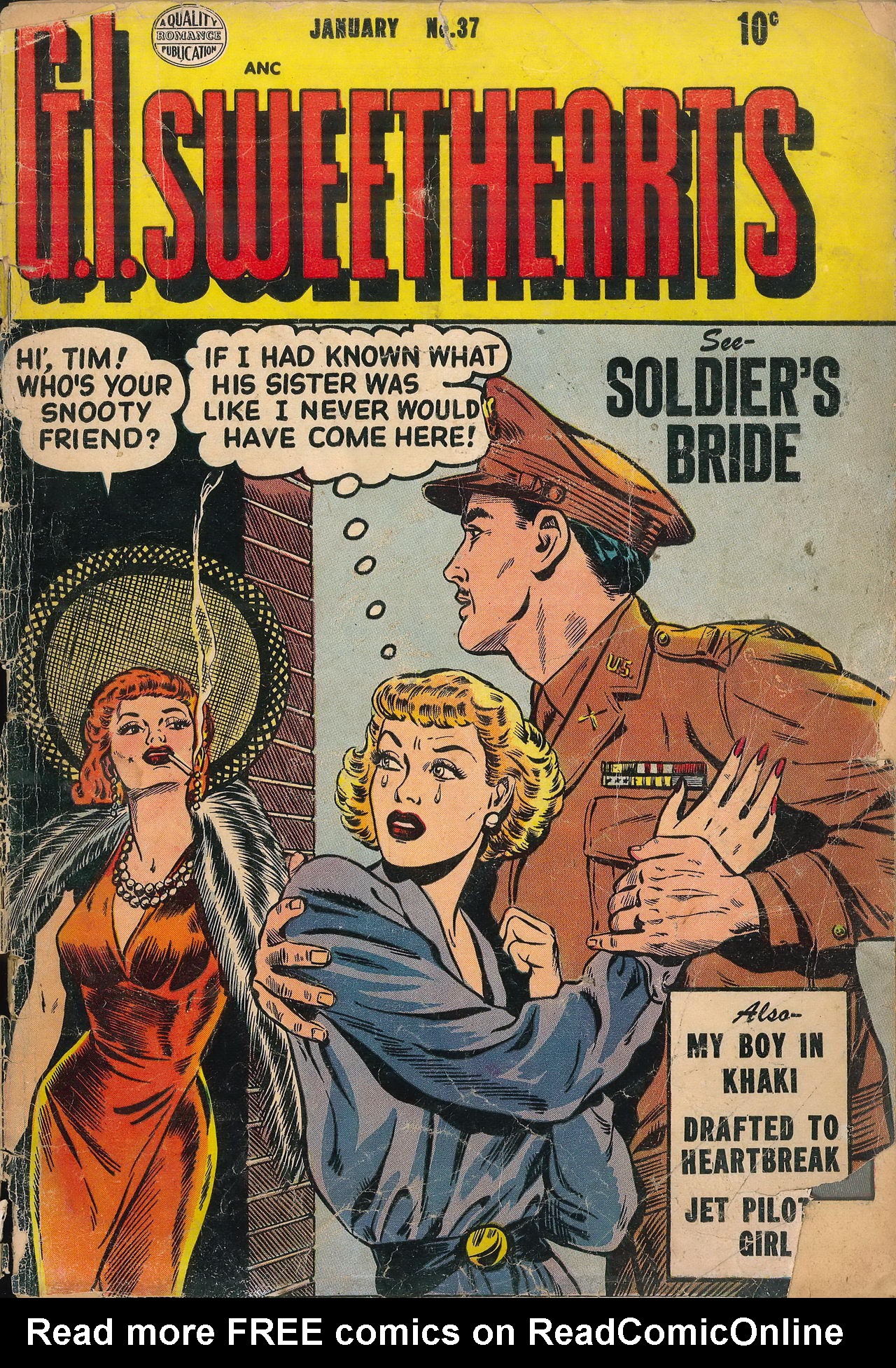 Read online G.I. Sweethearts comic -  Issue #37 - 1
