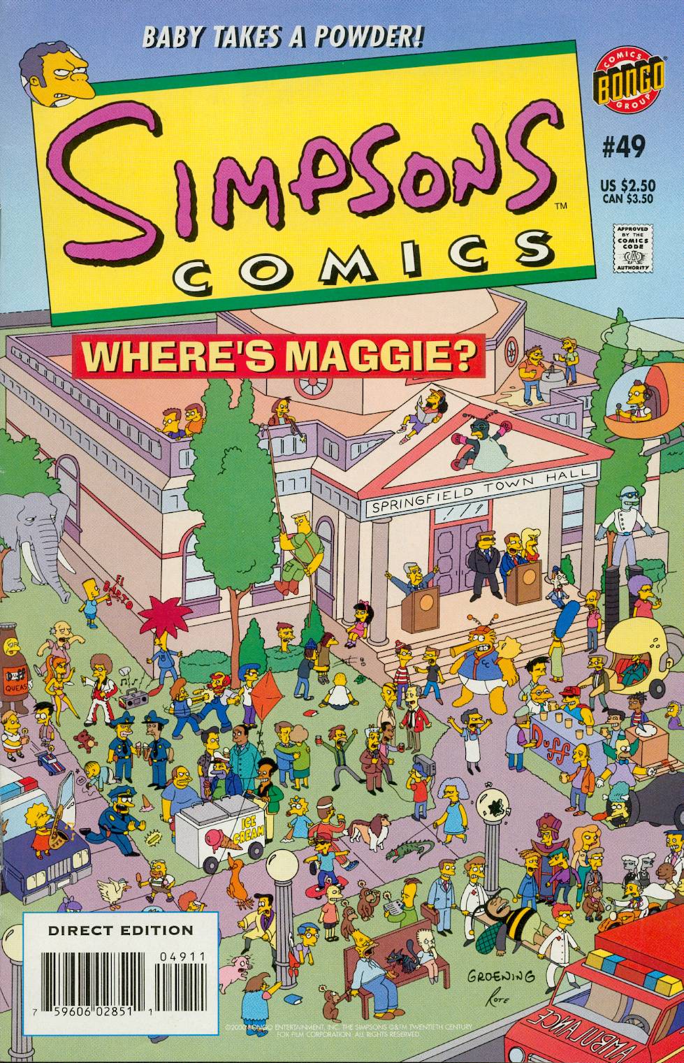Read online Simpsons Comics comic -  Issue #49 - 1