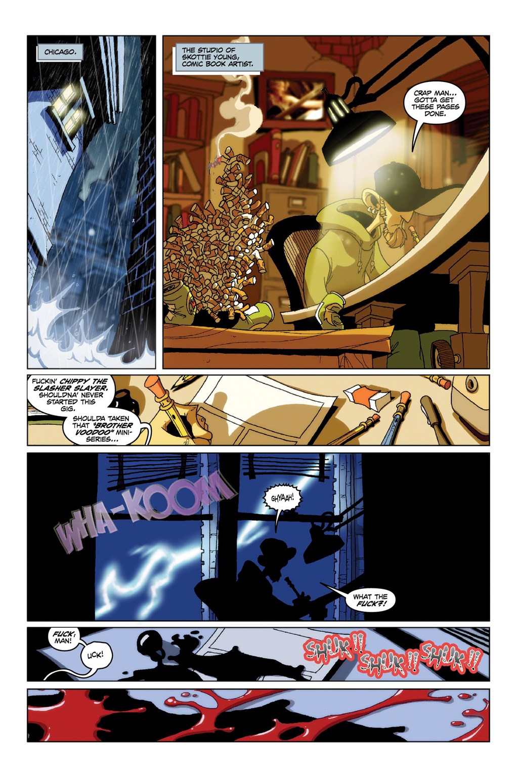 Read online Hack/Slash Deluxe comic -  Issue # TPB 1 (Part 3) - 45