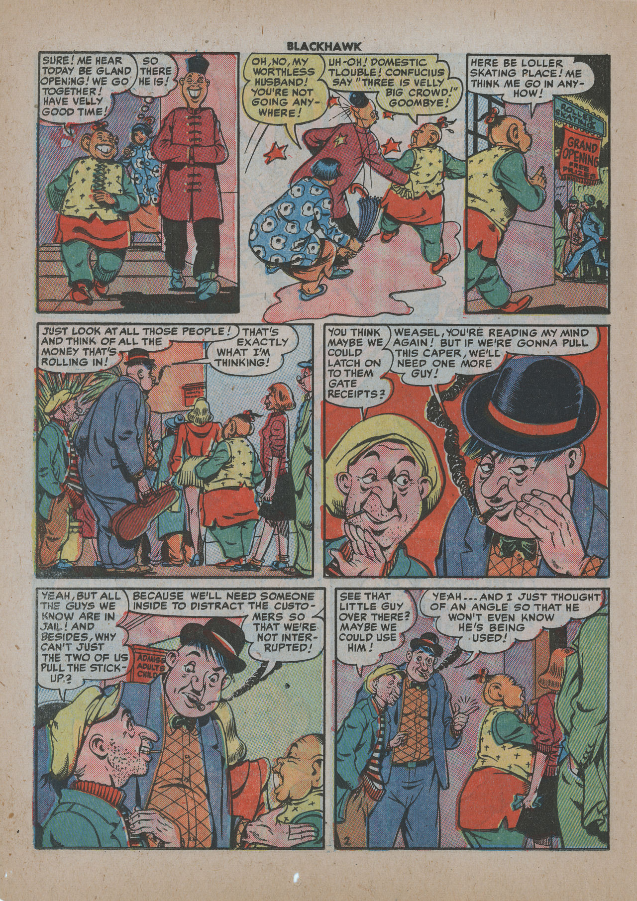 Read online Blackhawk (1957) comic -  Issue #40 - 37