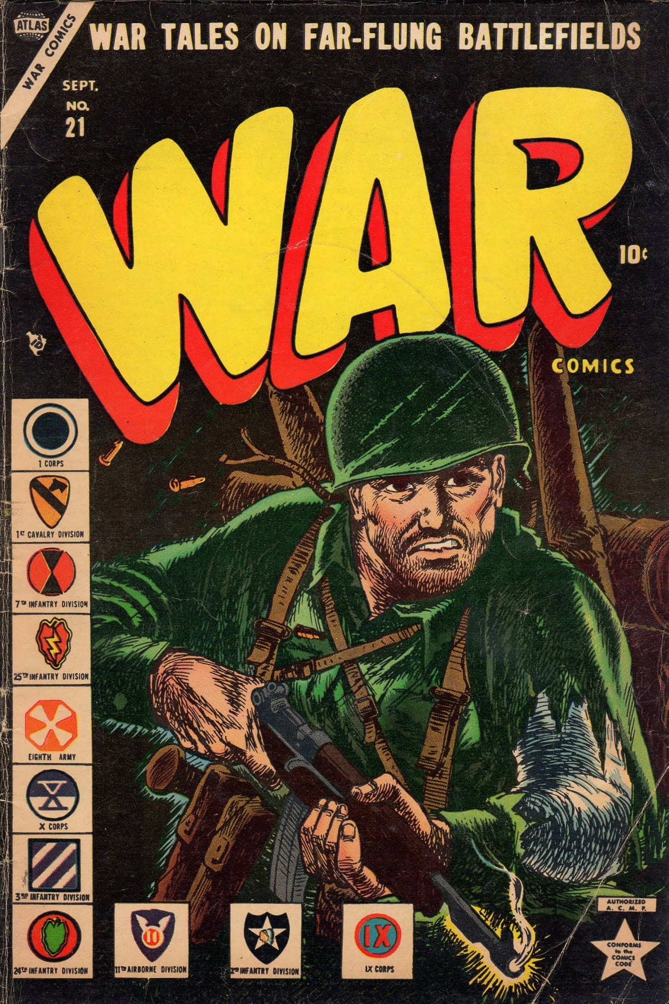 Read online War Comics comic -  Issue #21 - 1
