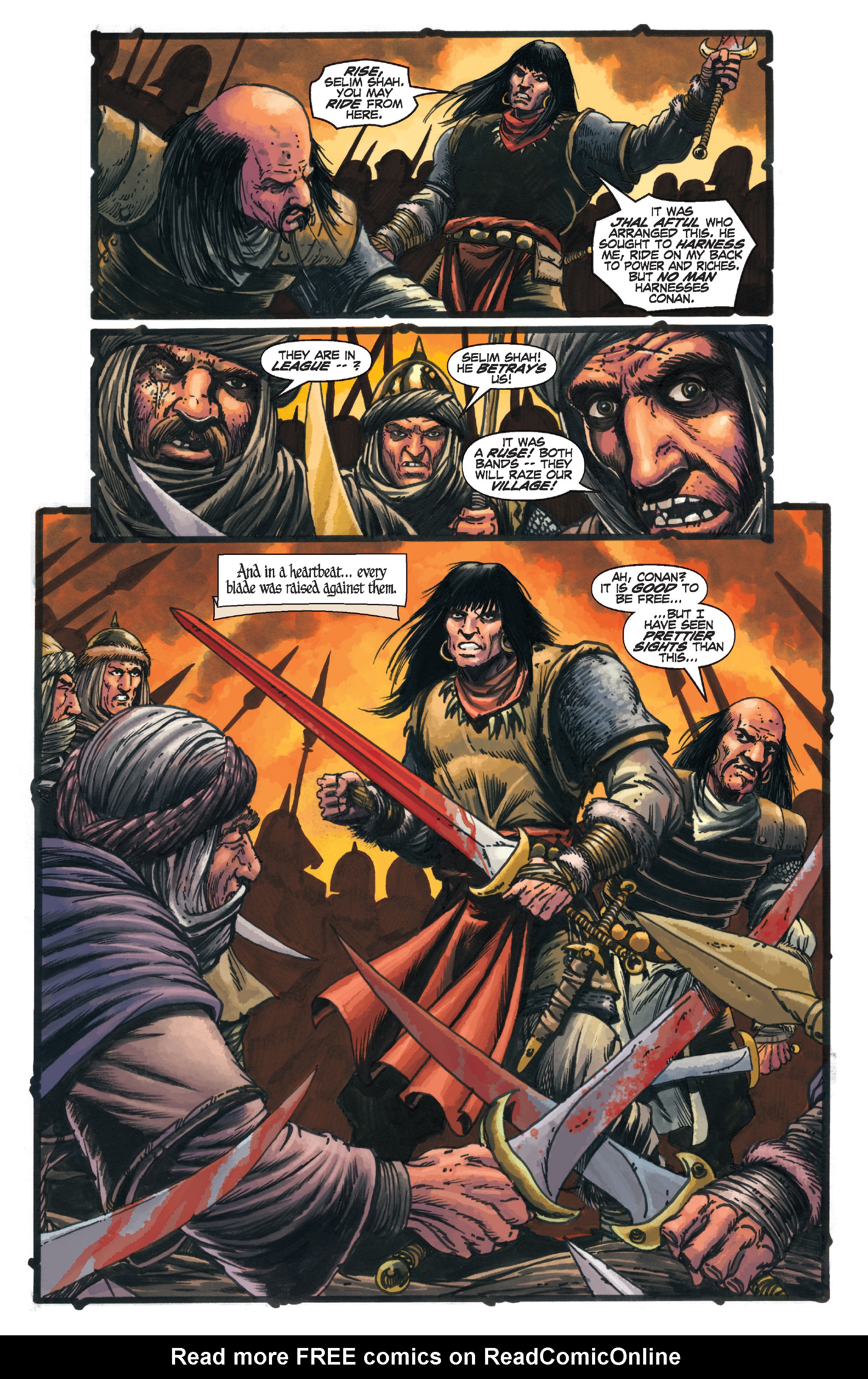 Read online Conan Chronicles Epic Collection comic -  Issue # TPB The Heart of Yag-Kosha (Part 2) - 74