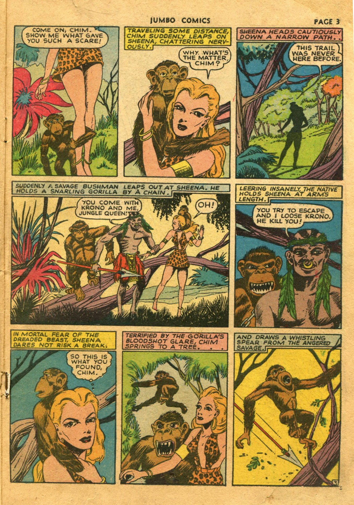 Read online Jumbo Comics comic -  Issue #35 - 6