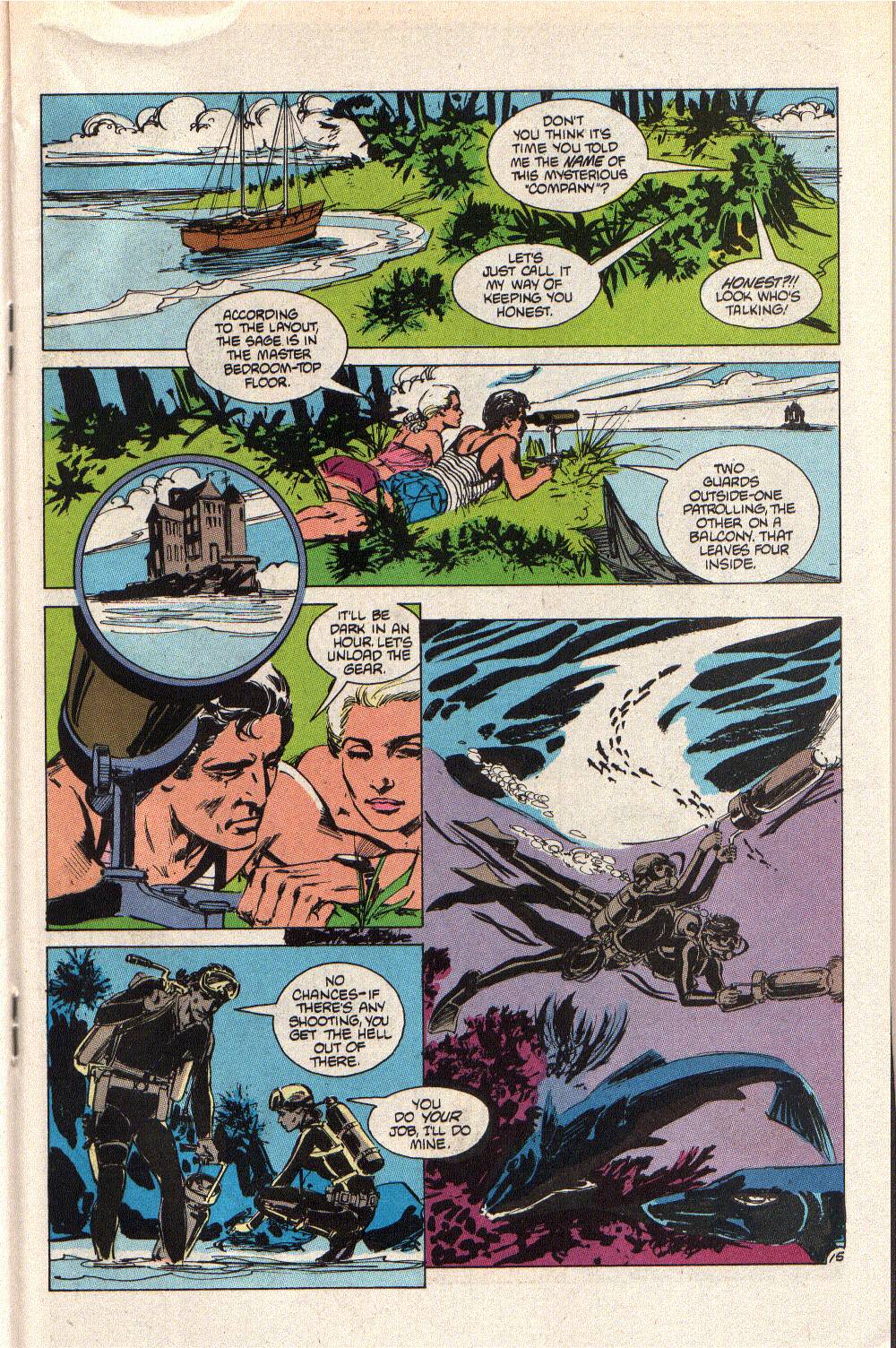 Read online Jon Sable, Freelance comic -  Issue #16 - 19