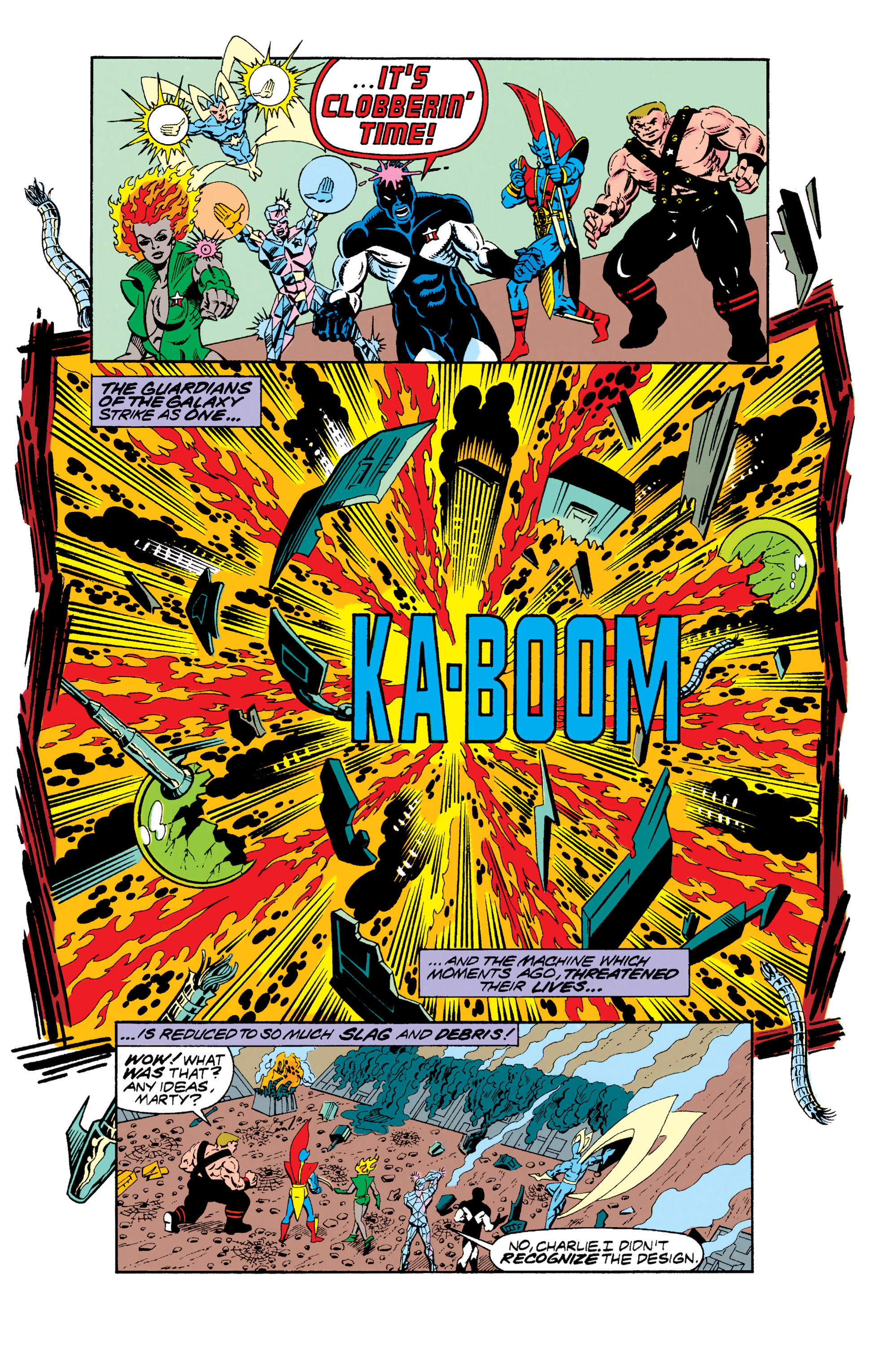 Read online Guardians of the Galaxy (1990) comic -  Issue # _TPB Guardians of the Galaxy by Jim Valentino 1 (Part 1) - 5