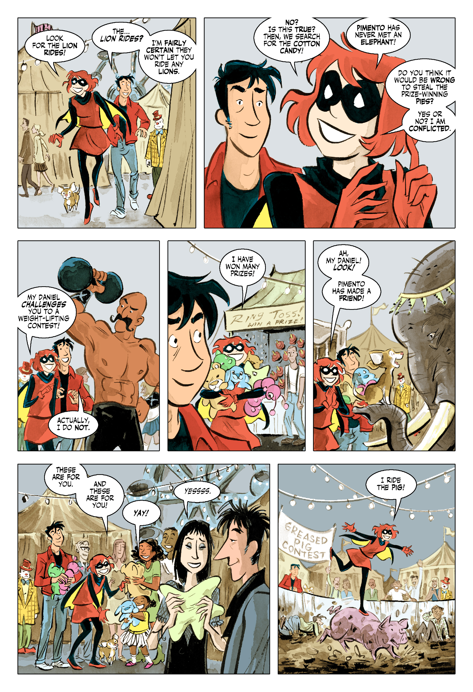 Read online Bandette (2012) comic -  Issue #20 - 19