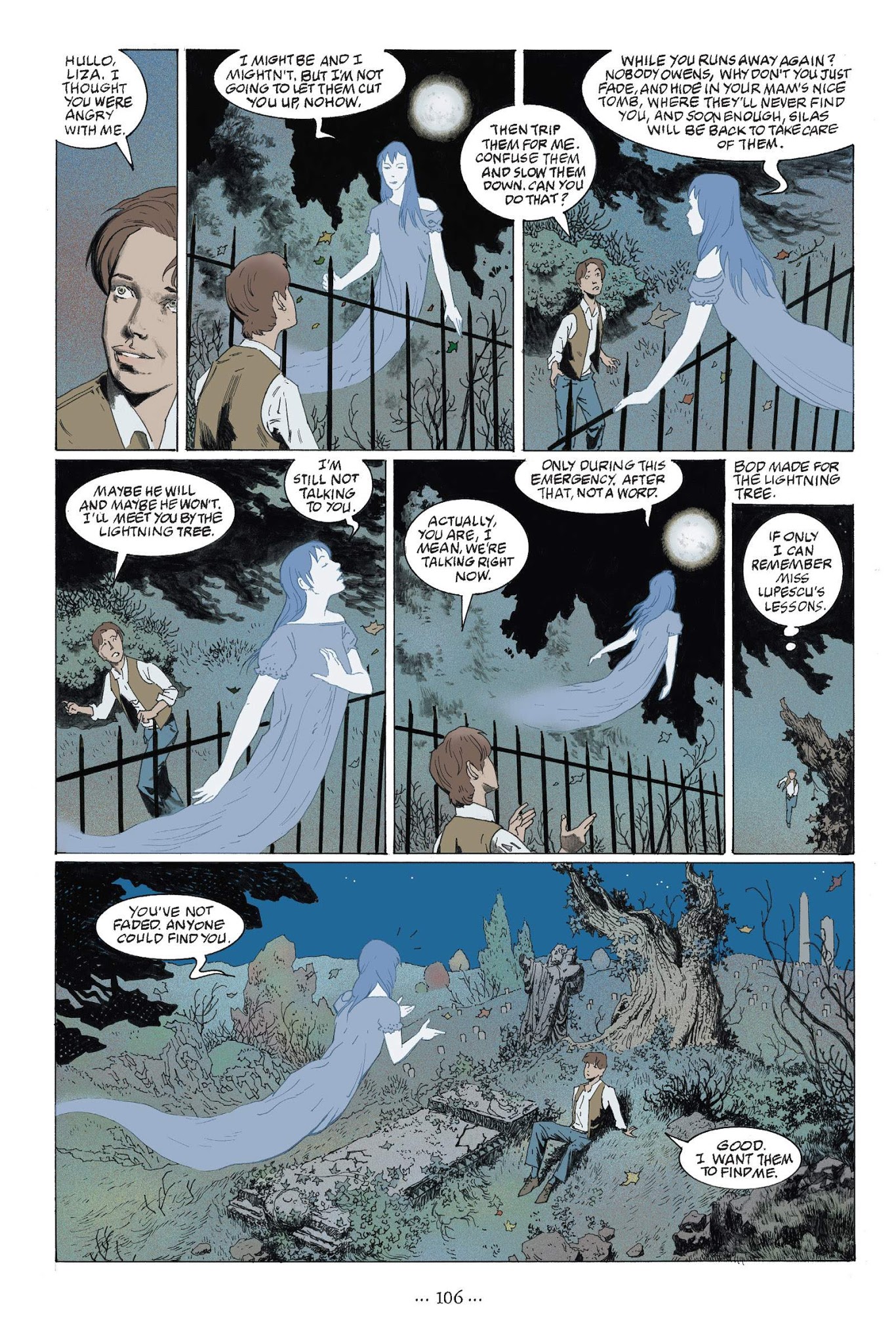 Read online The Graveyard Book: Graphic Novel comic -  Issue # TPB 2 - 112