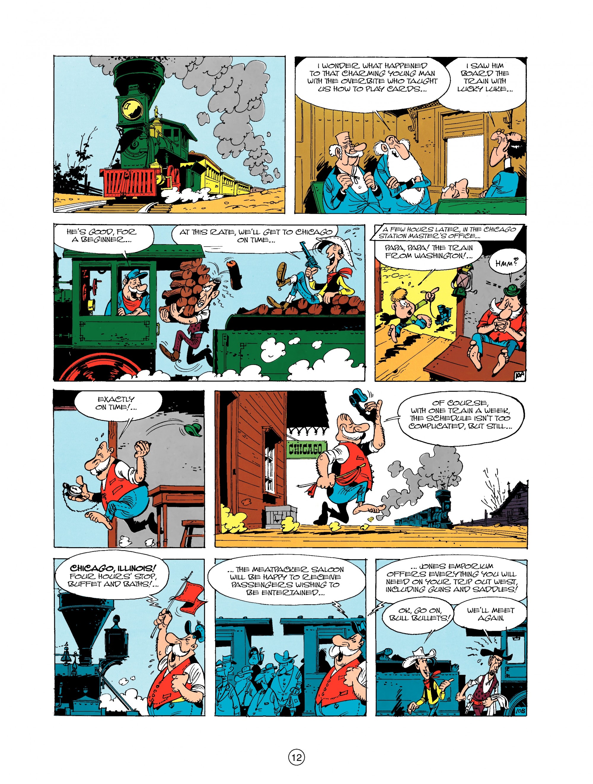 Read online A Lucky Luke Adventure comic -  Issue #16 - 12