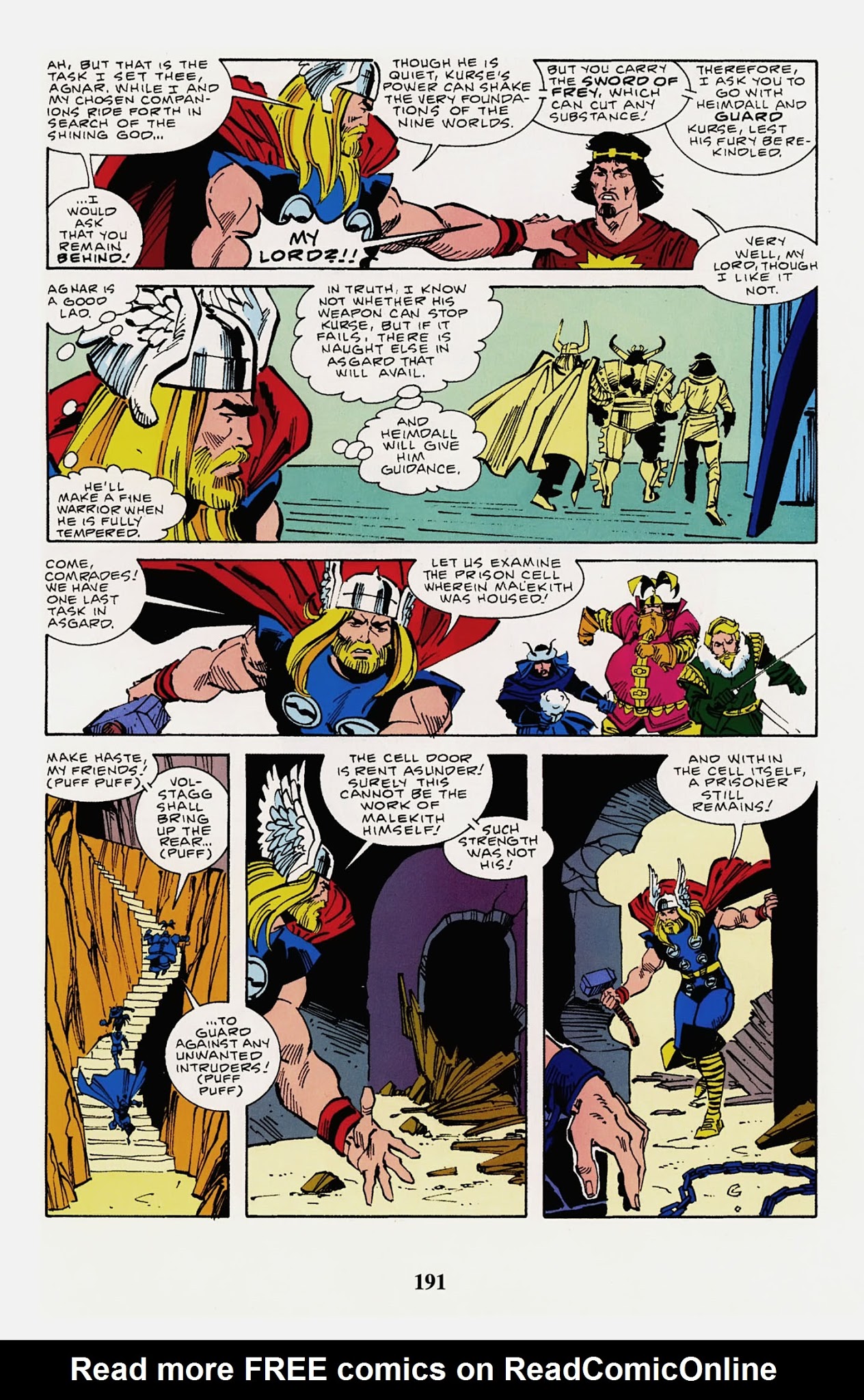 Read online Thor Visionaries: Walter Simonson comic -  Issue # TPB 3 - 193