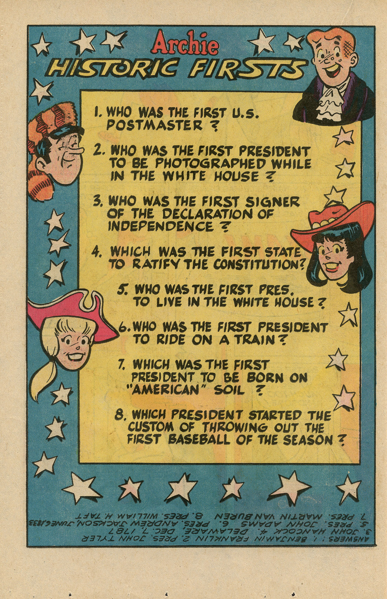 Read online Archie's TV Laugh-Out comic -  Issue #39 - 18