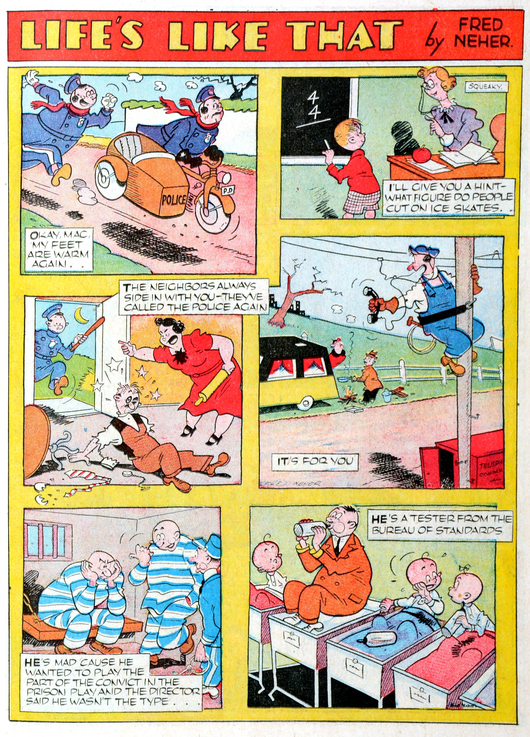 Read online Famous Funnies comic -  Issue #60 - 21