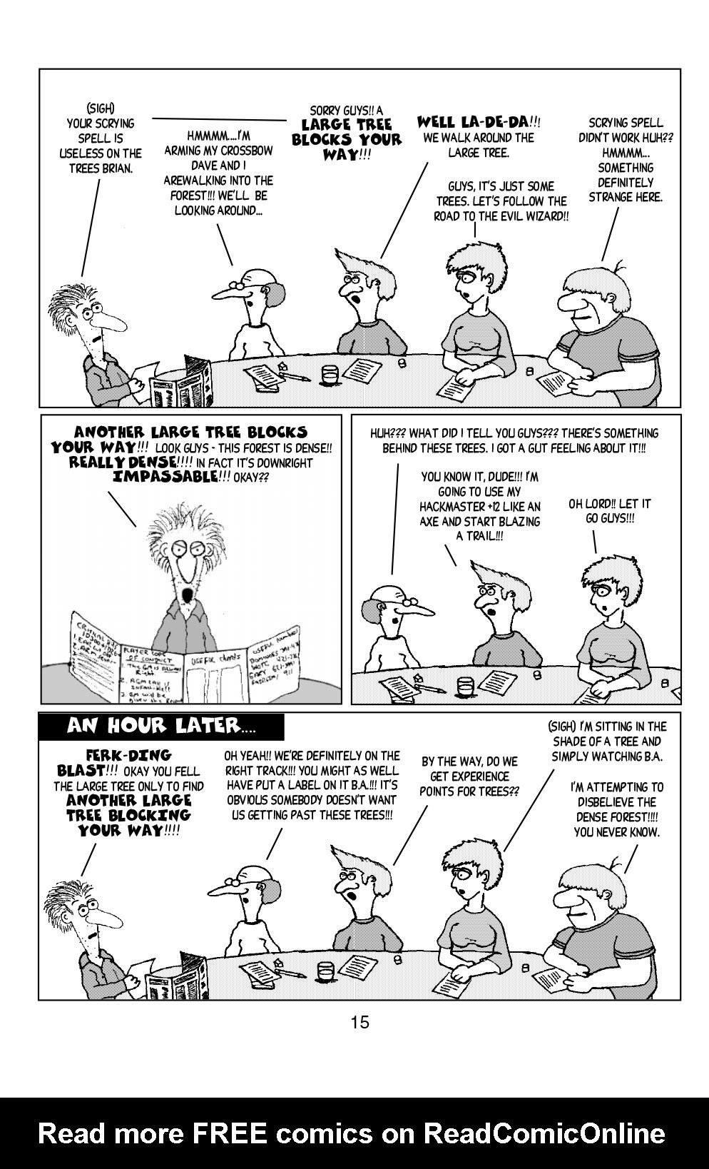 Read online Knights of the Dinner Table comic -  Issue #9 - 17