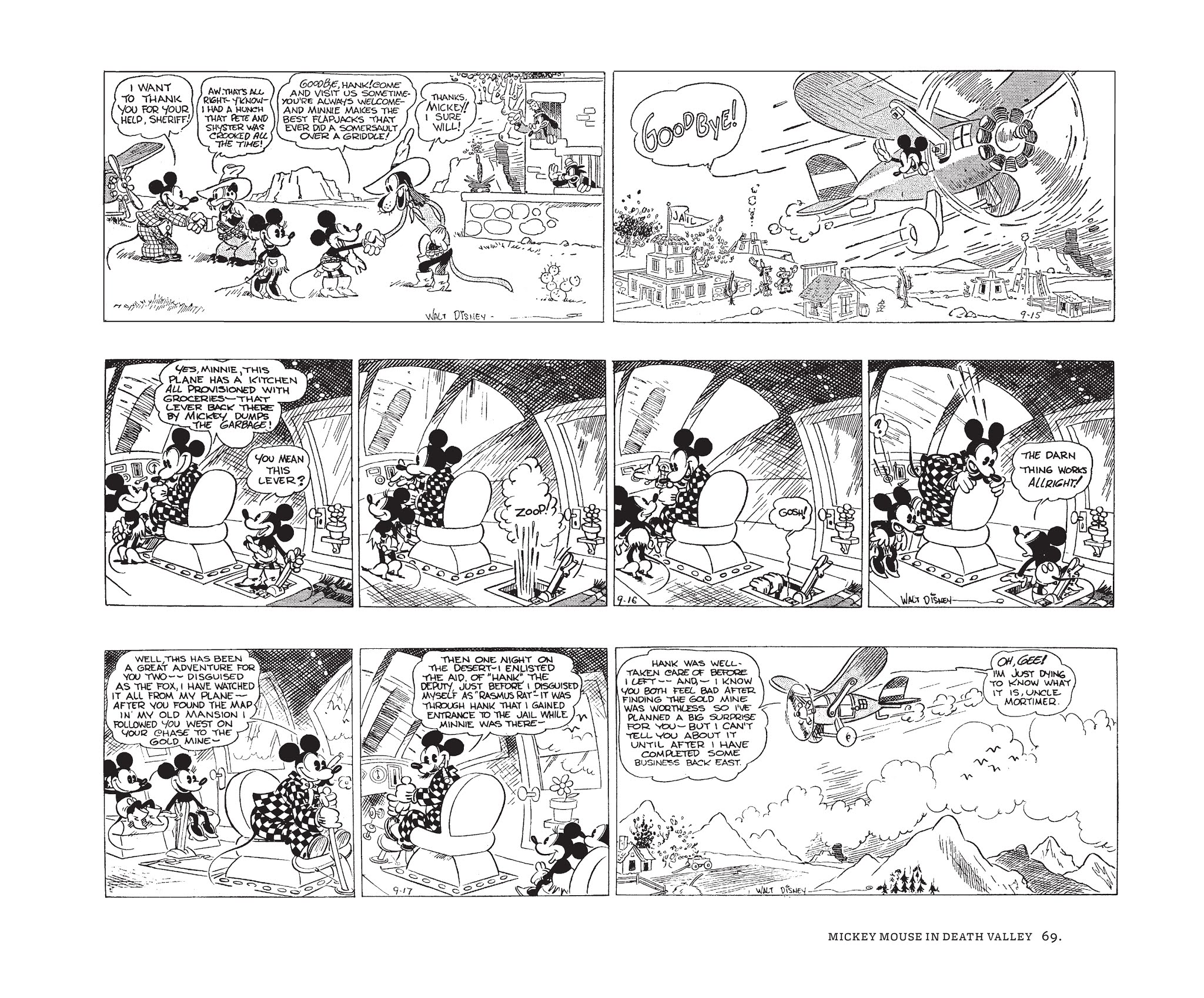 Read online Walt Disney's Mickey Mouse by Floyd Gottfredson comic -  Issue # TPB 1 (Part 1) - 69