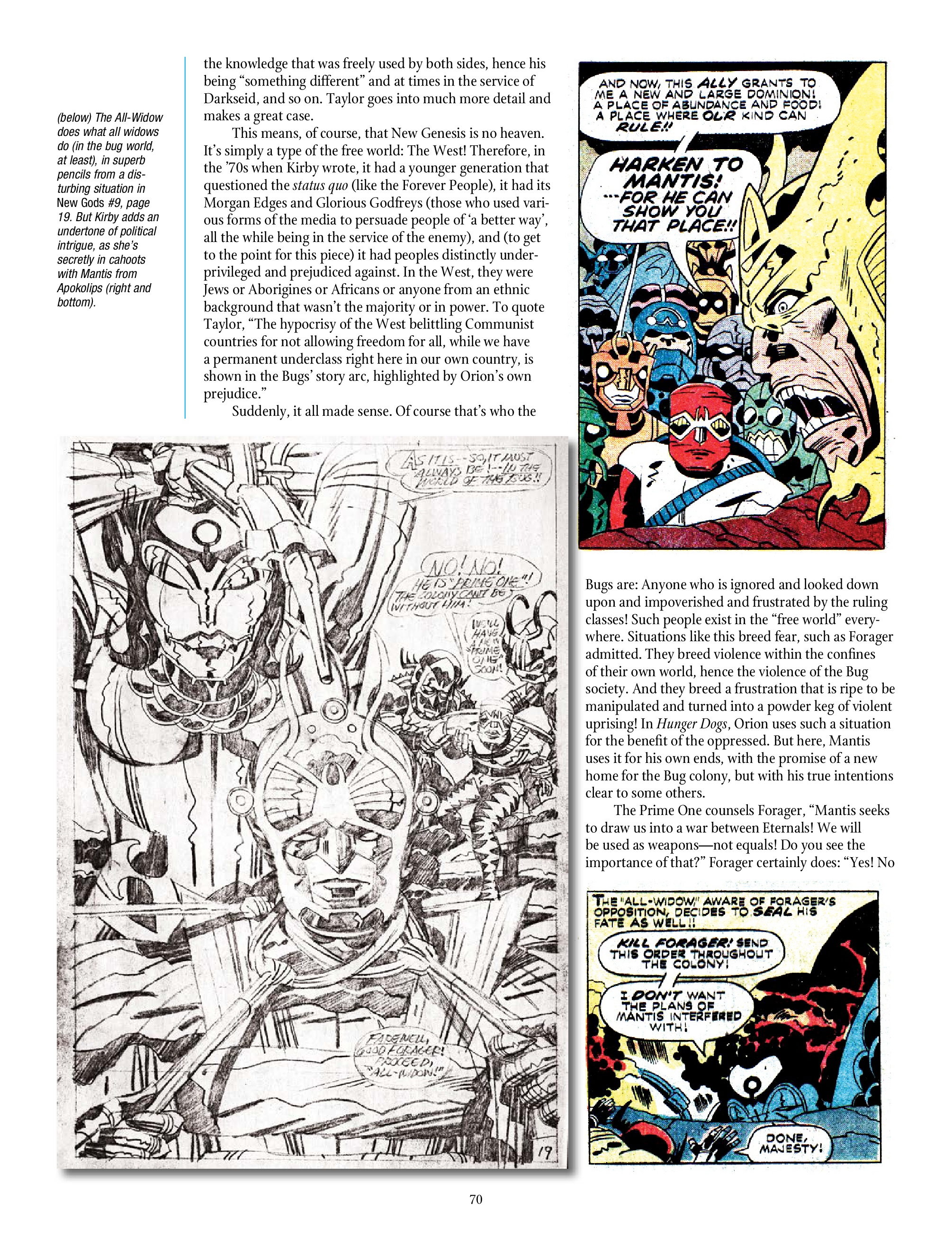 Read online The Jack Kirby Collector comic -  Issue #77 - 72