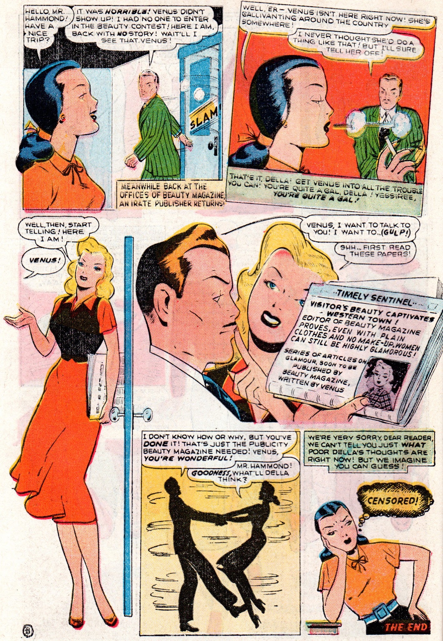 Read online Venus (1948) comic -  Issue #2 - 10