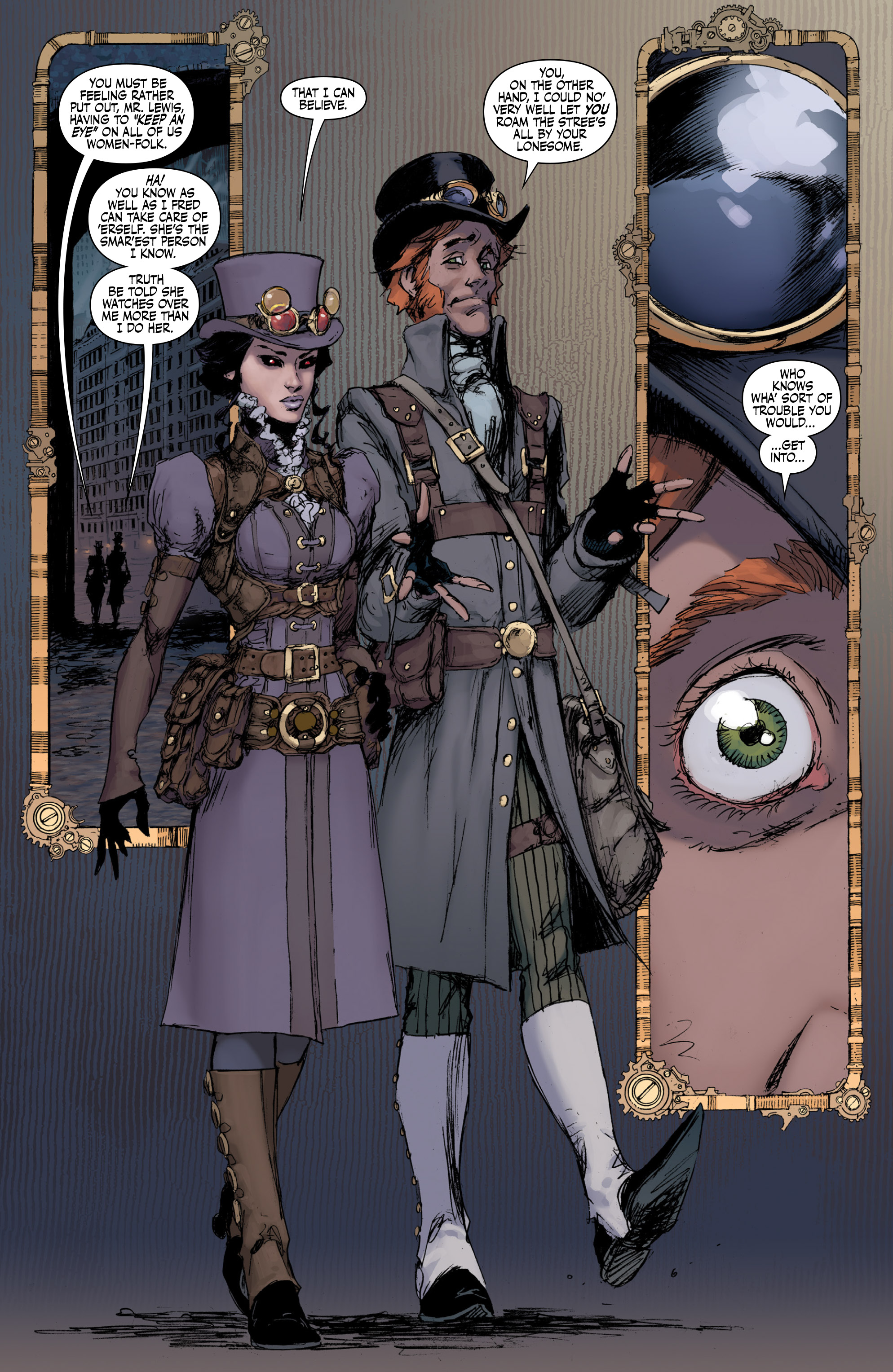 Read online Lady Mechanika: The Lost Boys of West Abbey comic -  Issue #3 - 11