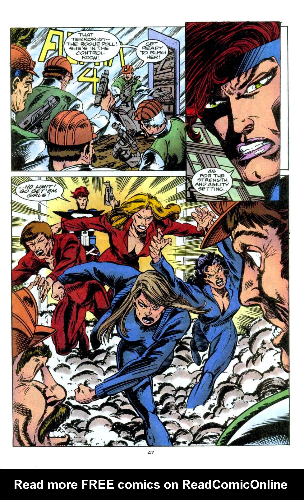 Read online Punisher 2099 comic -  Issue #25 - 39