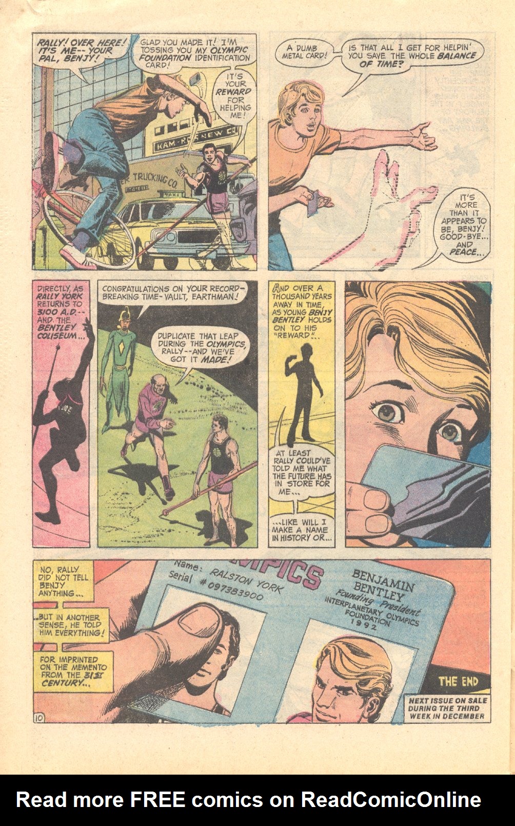 Read online Strange Sports Stories (1973) comic -  Issue #3 - 22