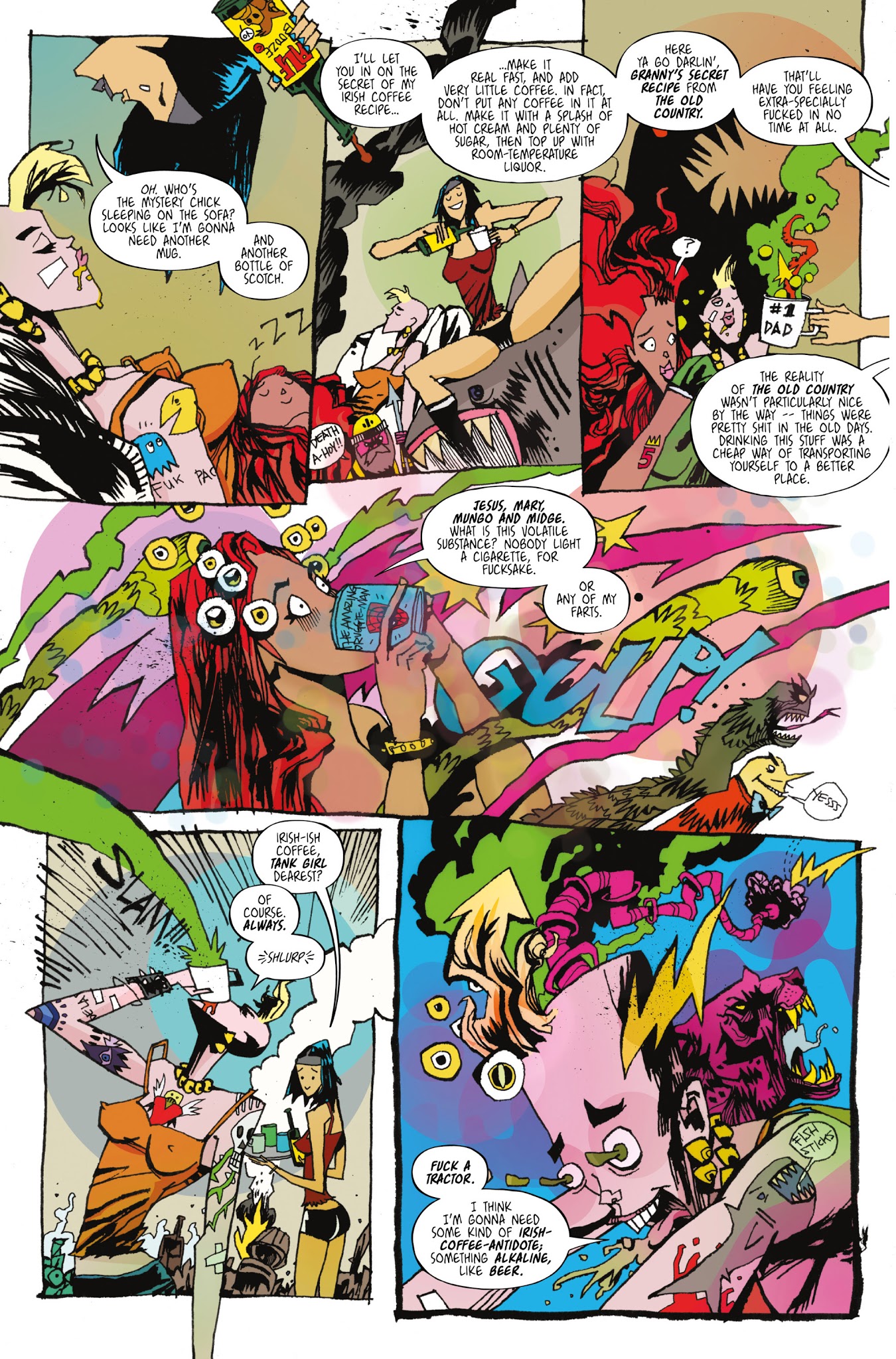 Read online Tank Girl: 21st Century Tank Girl comic -  Issue #3 - 4